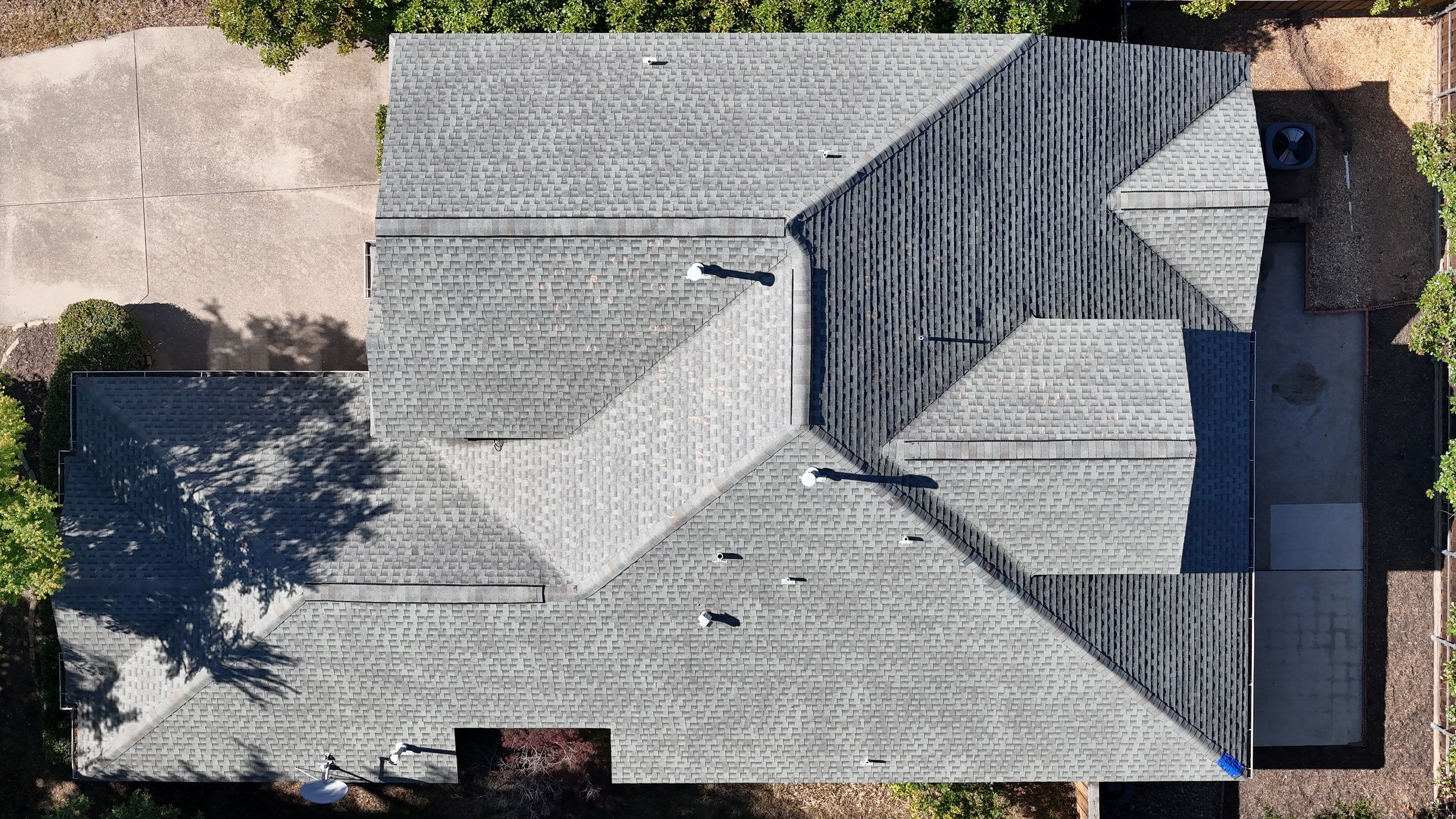 Residential Roof Replacement using GAF HDZ - Weathered Wood by Elite Roofing LLC
