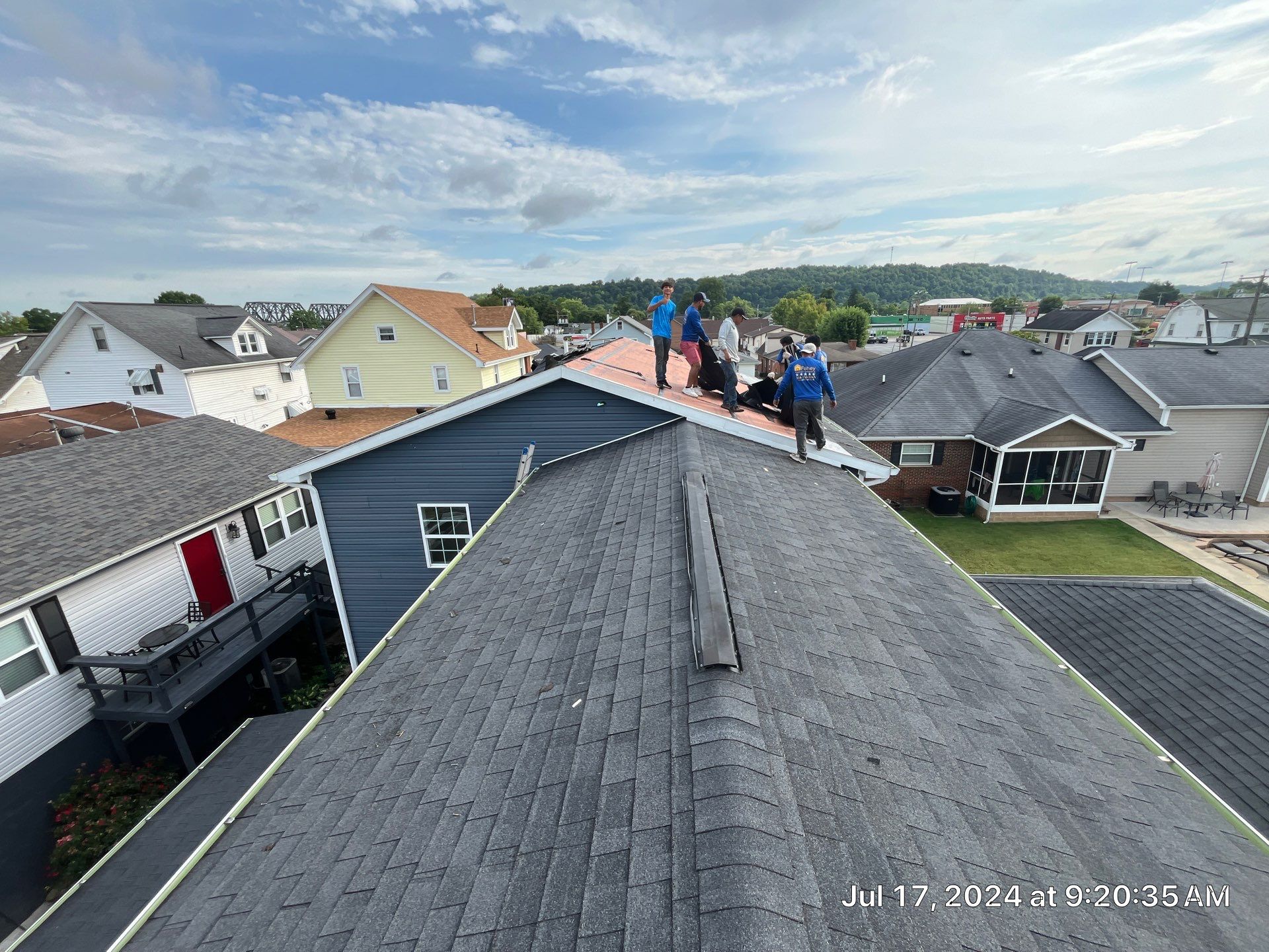 Residential Roofing Installation using Certainteed Landmark Pro Shingles by Fahey Roofing + Contracting