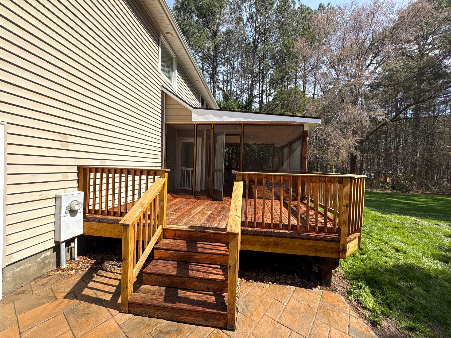 Deck using Wood Sealant by DuraSeal