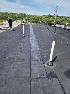 Commercial EPDM Roof Repair and Membrane Seam Sealing in Miamisburg by Level Up Roofing and Restoration Services LLC