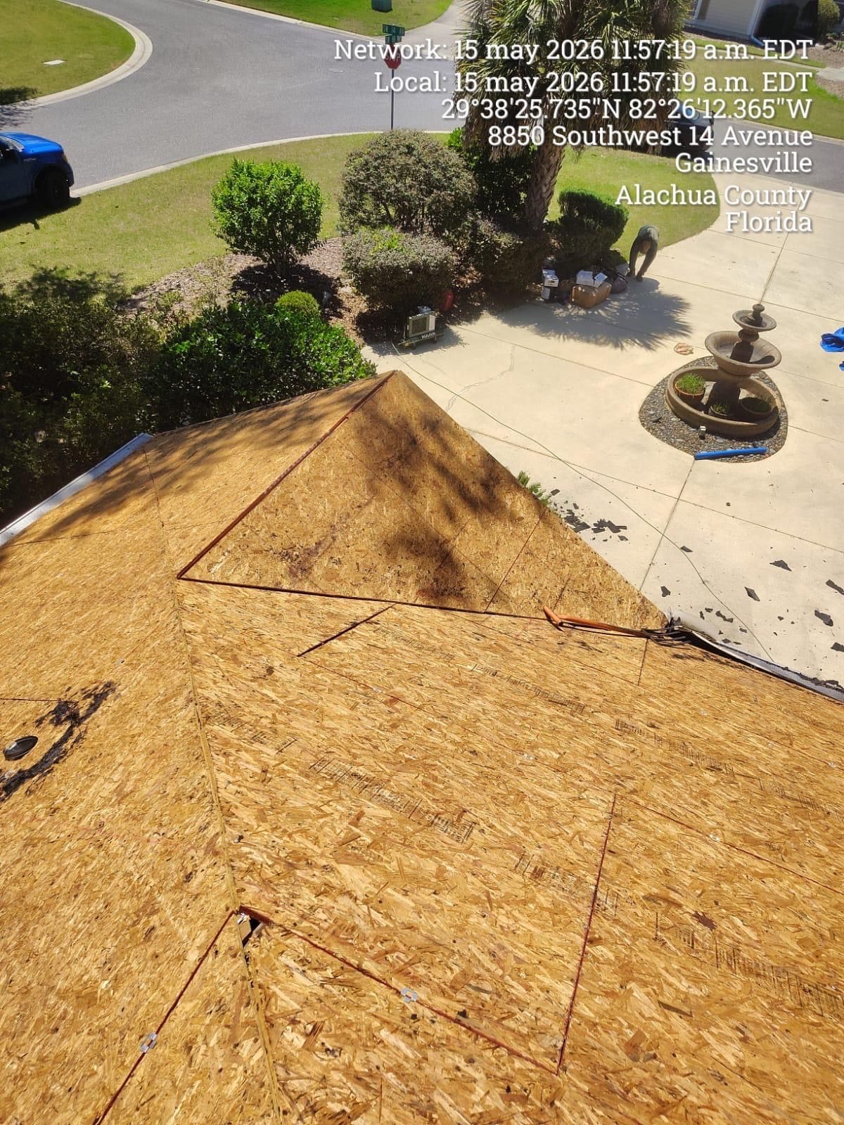 Architectural Shingle Roof Replacement and Decking Repair in Gainesville by Avenue Roofing