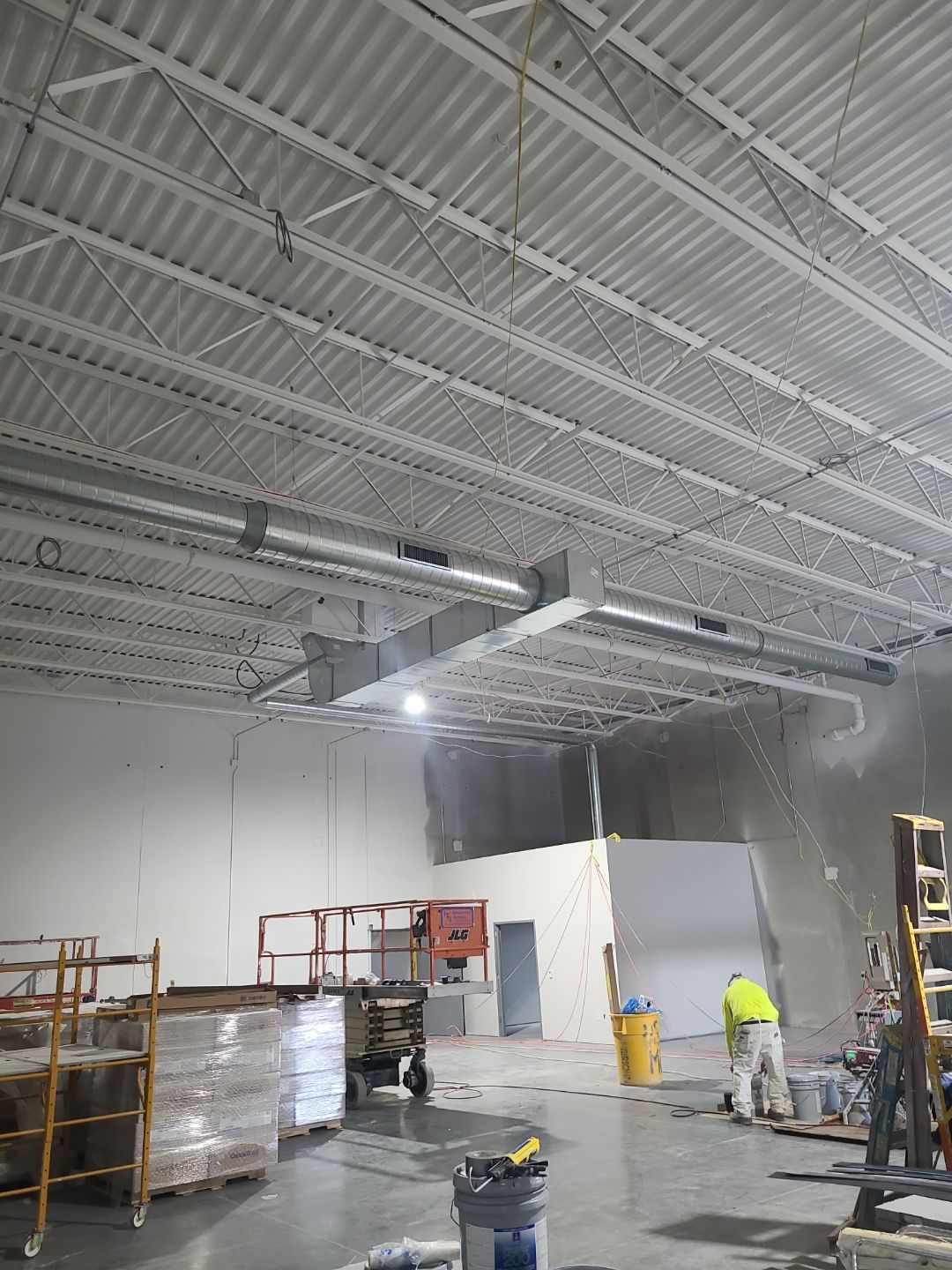 New Construction Precast - Warehouse, Office & Line Striping by Blair Commercial Painting, LLC