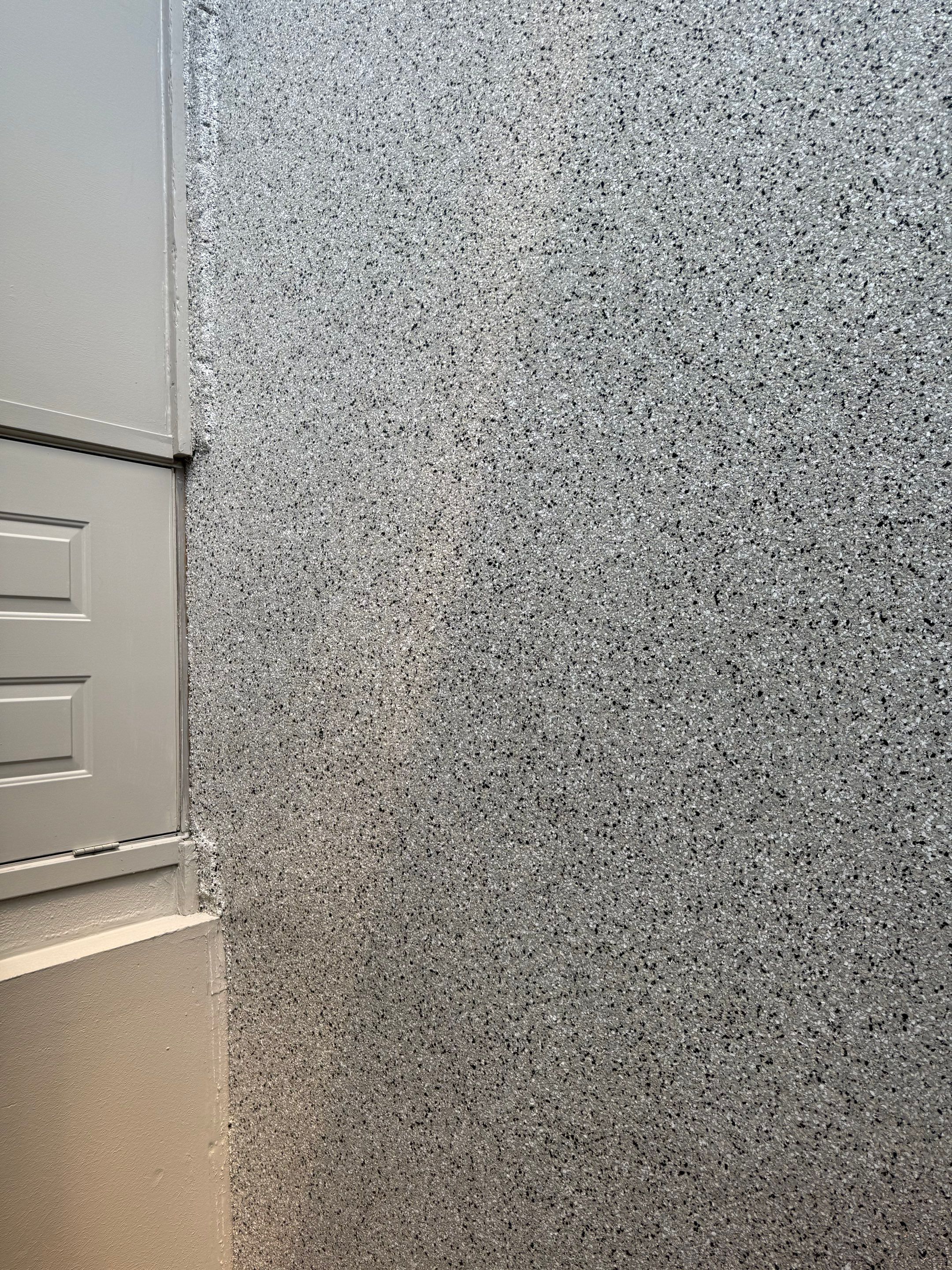 Cabin Fever Concrete Coating for Sioux Falls Garage by Select Painting, Coatings & Garage Cabinets