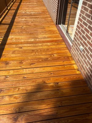 Deck using Wood Sealant