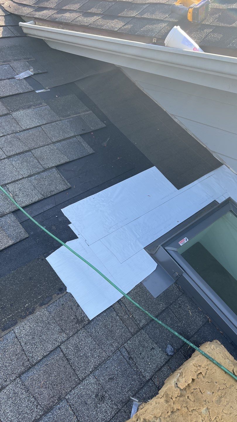 Step flashing repair. by Pro Home Services Inc