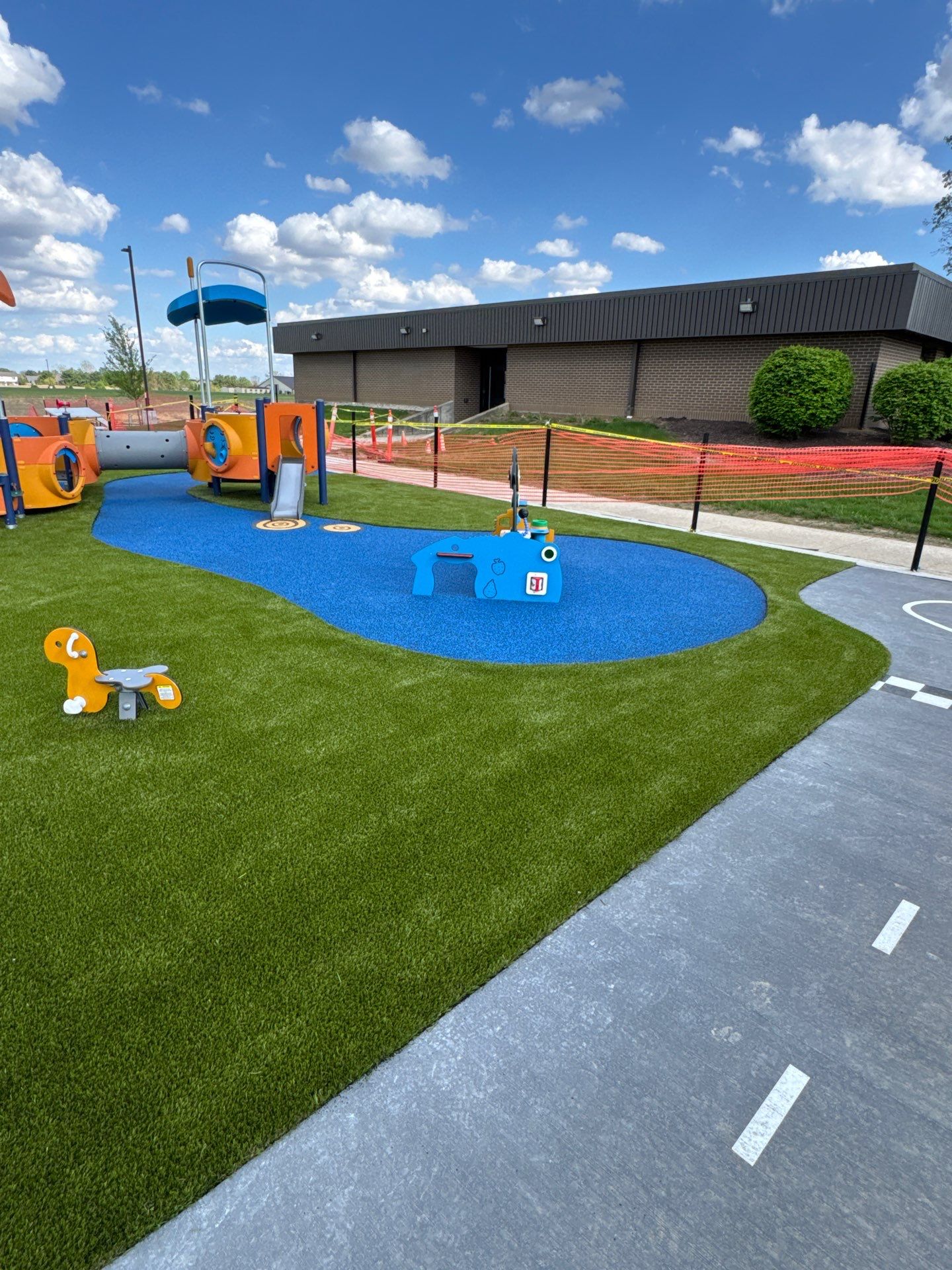 Mt Vernon PreK Playground Grass by ForeverLawn NEIN/INDY