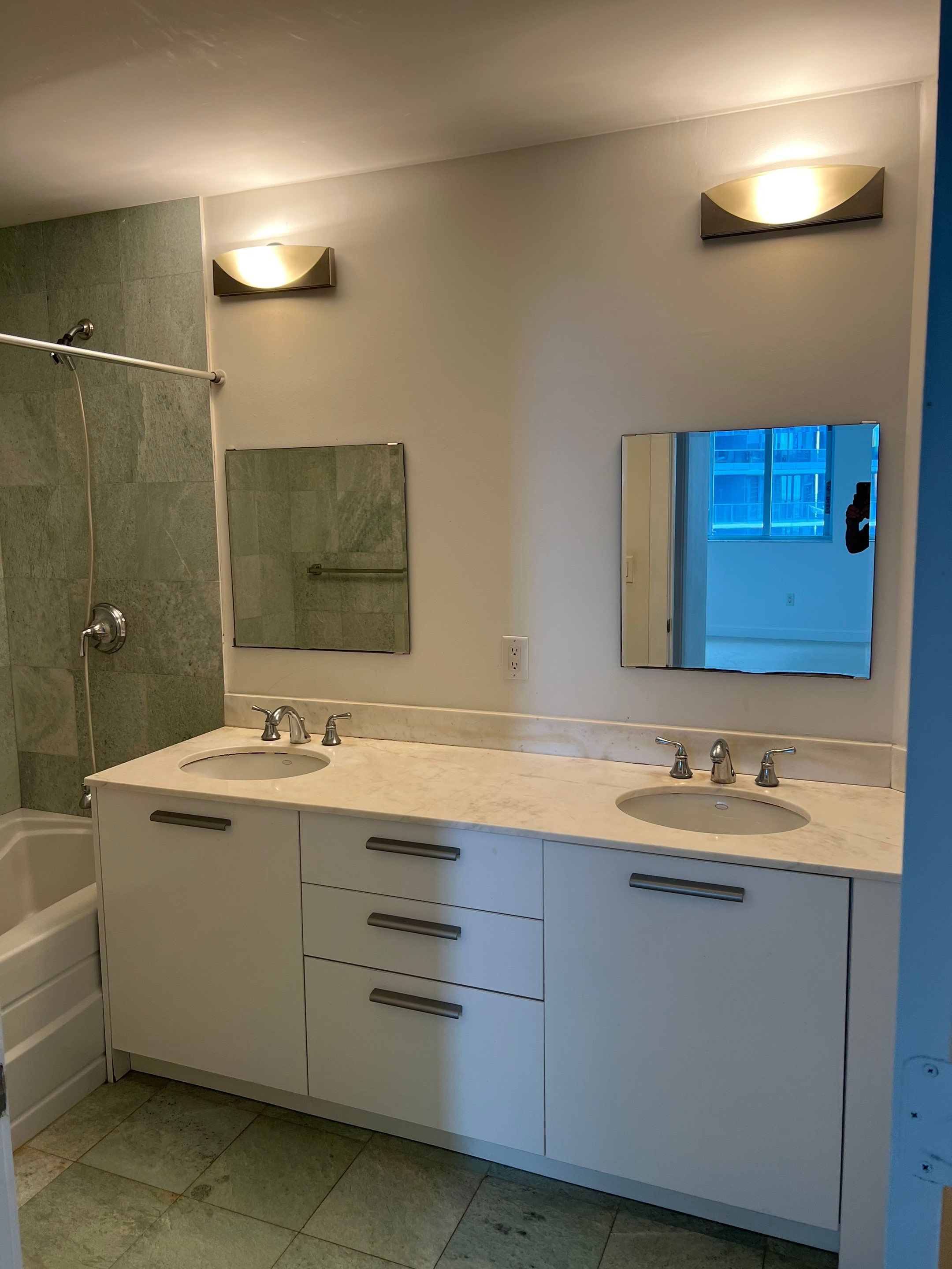 Bathroom and Flooring Renovation by The Goat Contractor ( Giampri Corp)