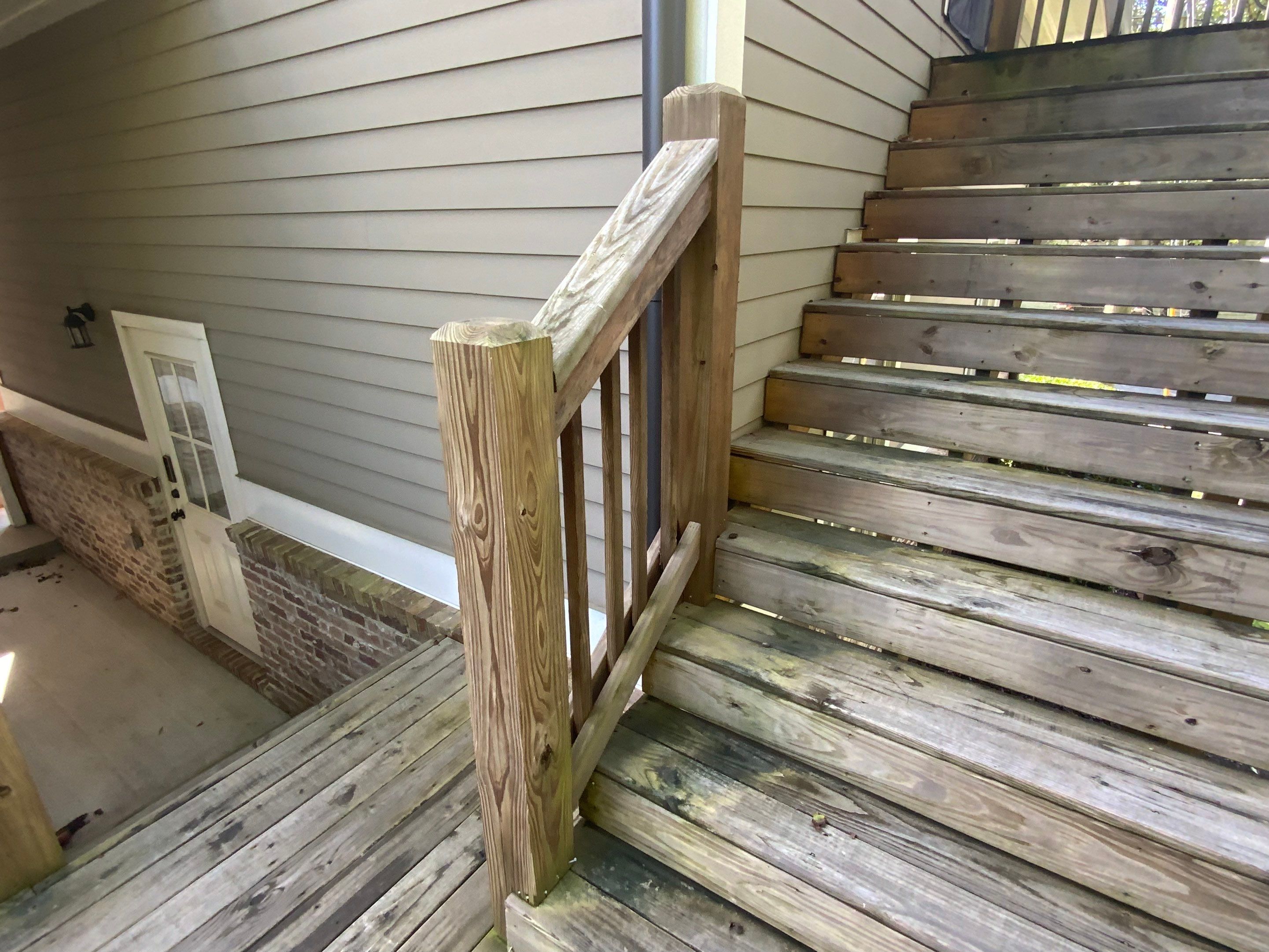 Modern Black Metal Railing and Composite Deck Upgrade in Norcross by Swift Home Renovations