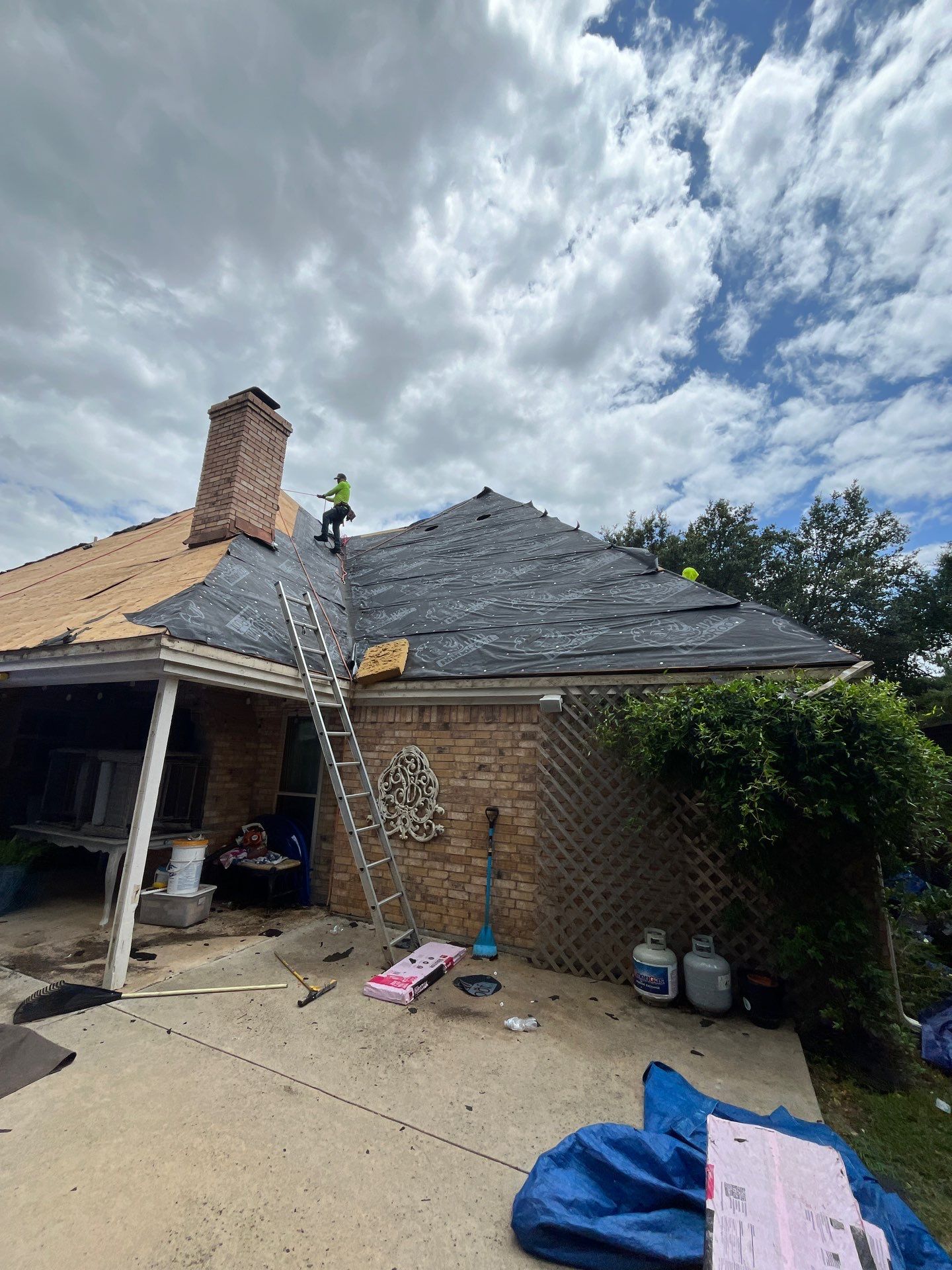 Full Reroof +adding intake vents by Berry Good Roofing 