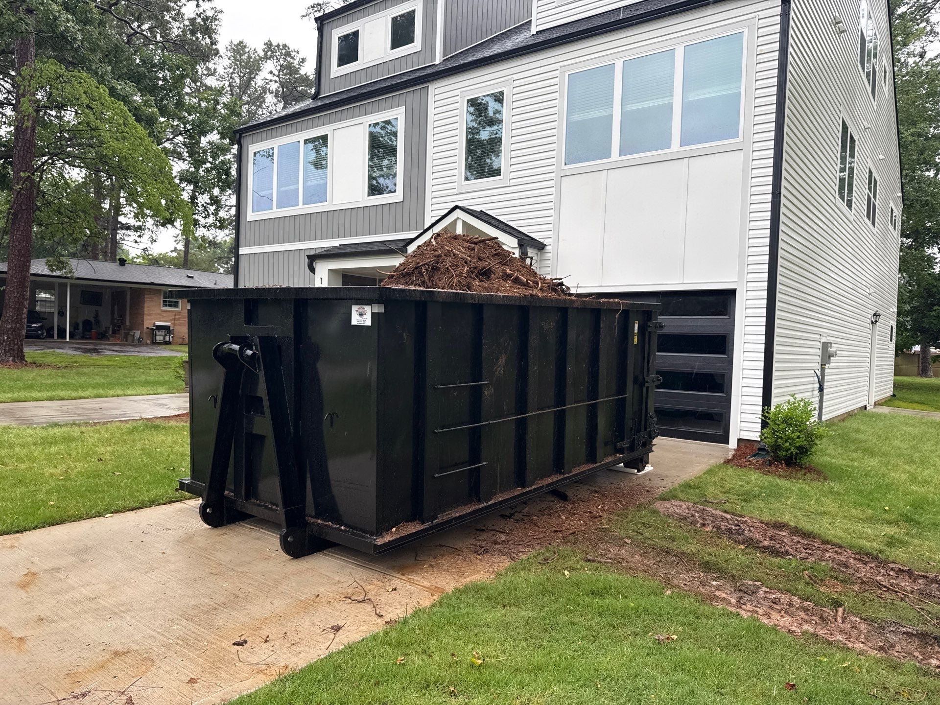 Project in Charlotte by Badger Hauling