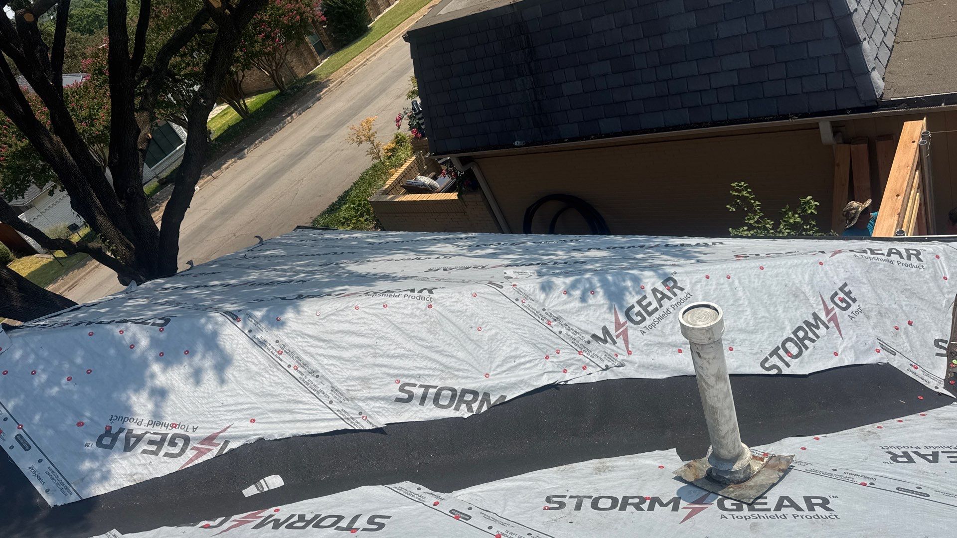 Project in Dallas by Rhino Roofing and General Contracting, LLC