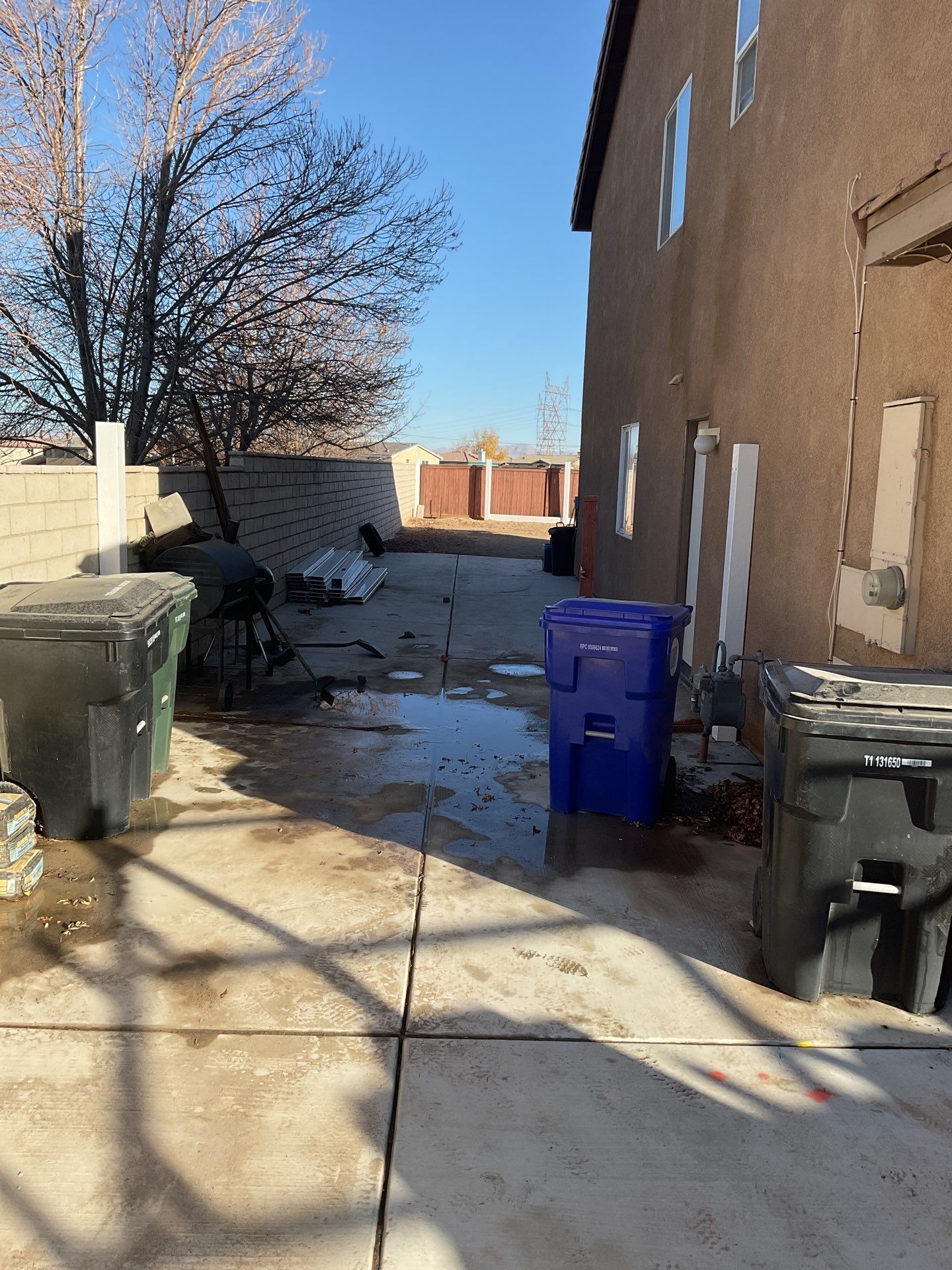 Fence installation using wood by Fence Guys Inc.