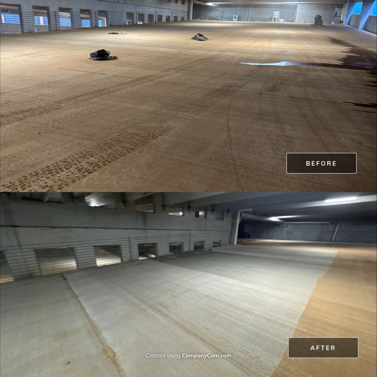 Vista Parking Garage by Mr. Mister Power Washing