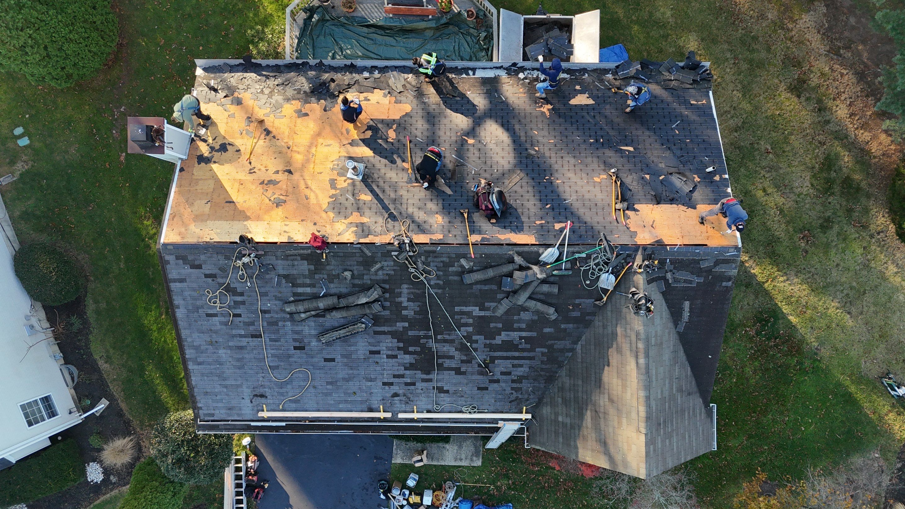 Roof Project in East Brunswick by All State Home Improvement Inc.