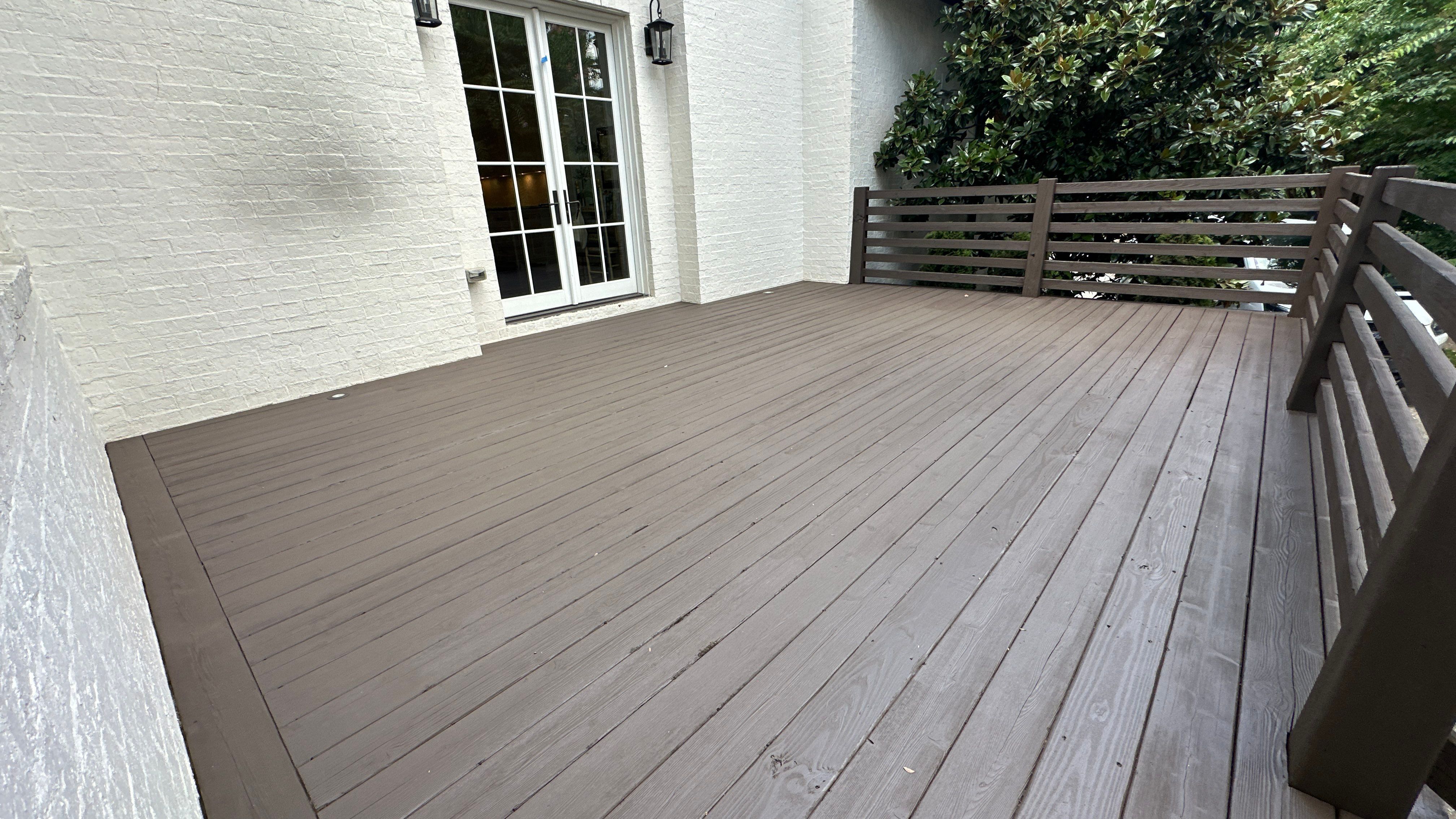Deck Staining in Nashville by Music City Improvements