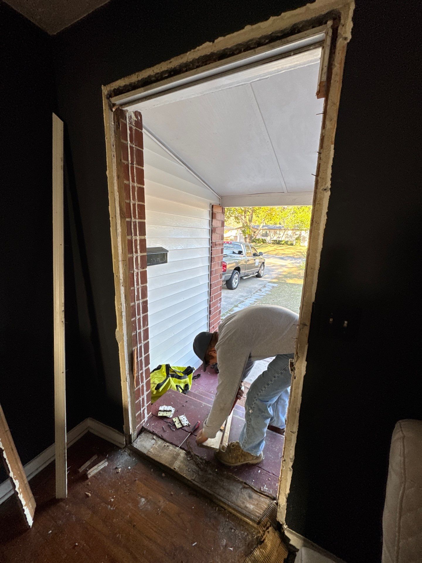 Exterior Prehung Door Replacement by The PG Handyman