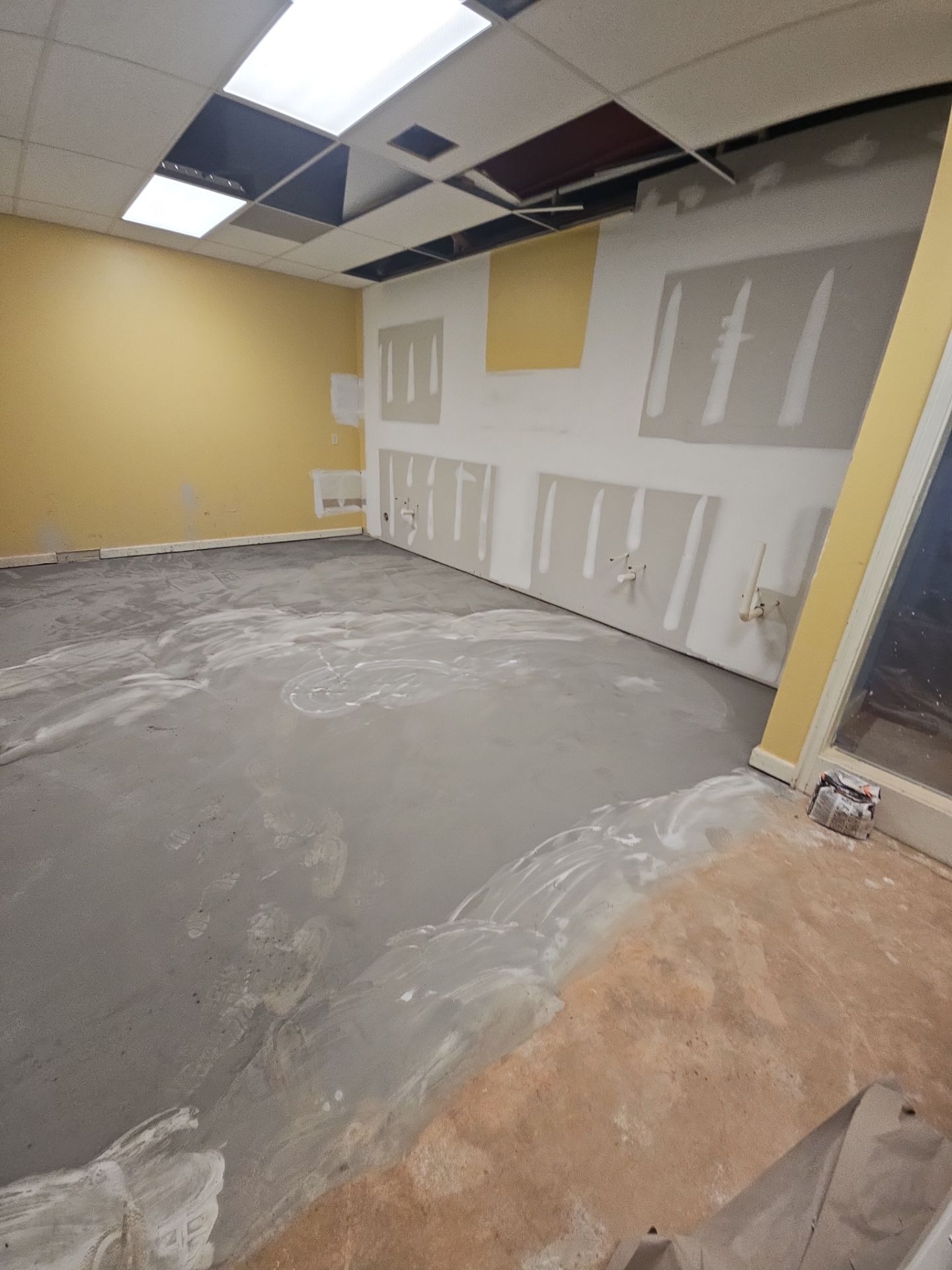 Classroom conversion to ADA Childcare Bathroom Addition by Ajayi Design and Construction 