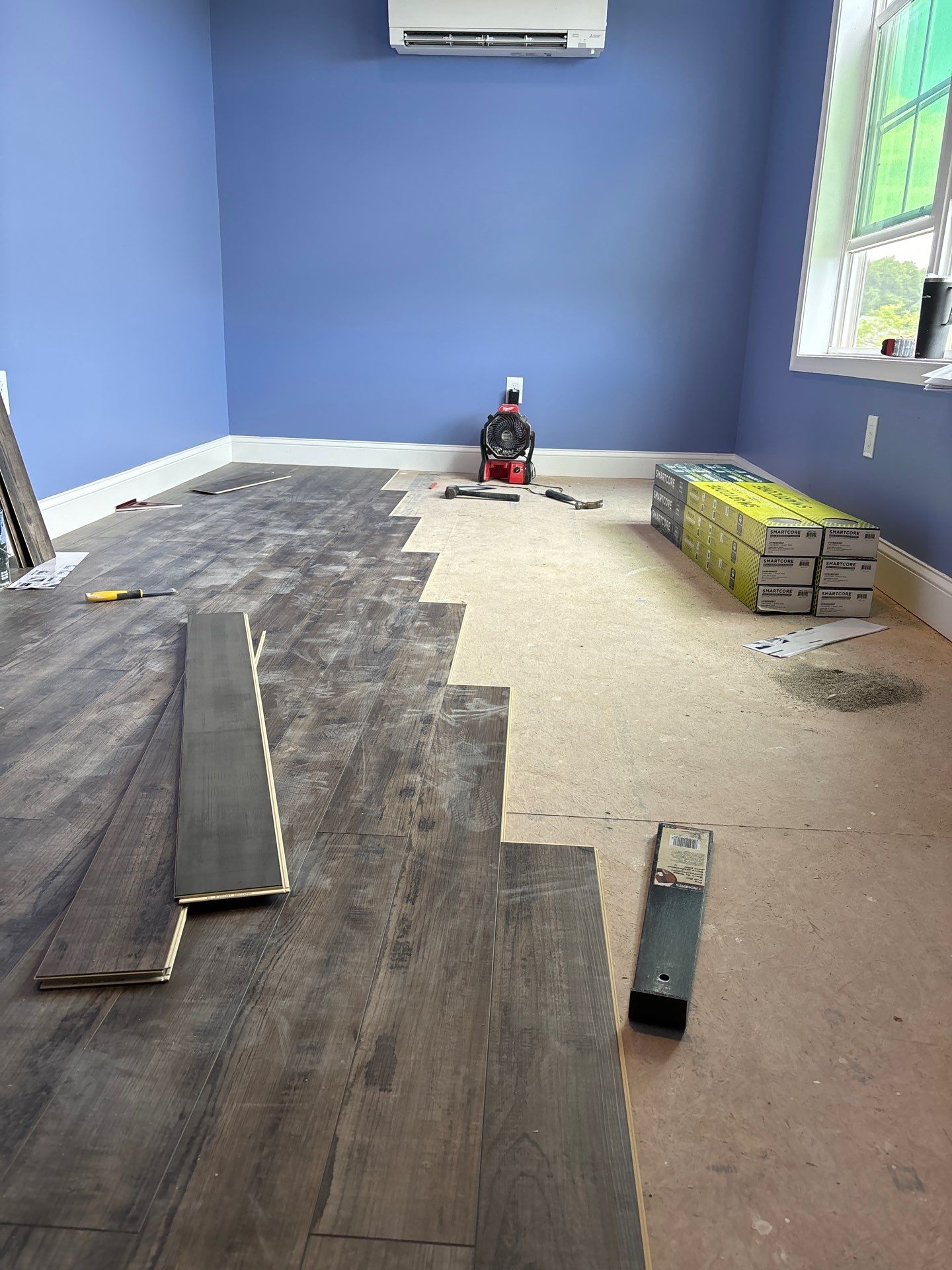 Interior Remodel & Basketball Goal Installation – Middletown, DE by Laser Focused Solutions LLC