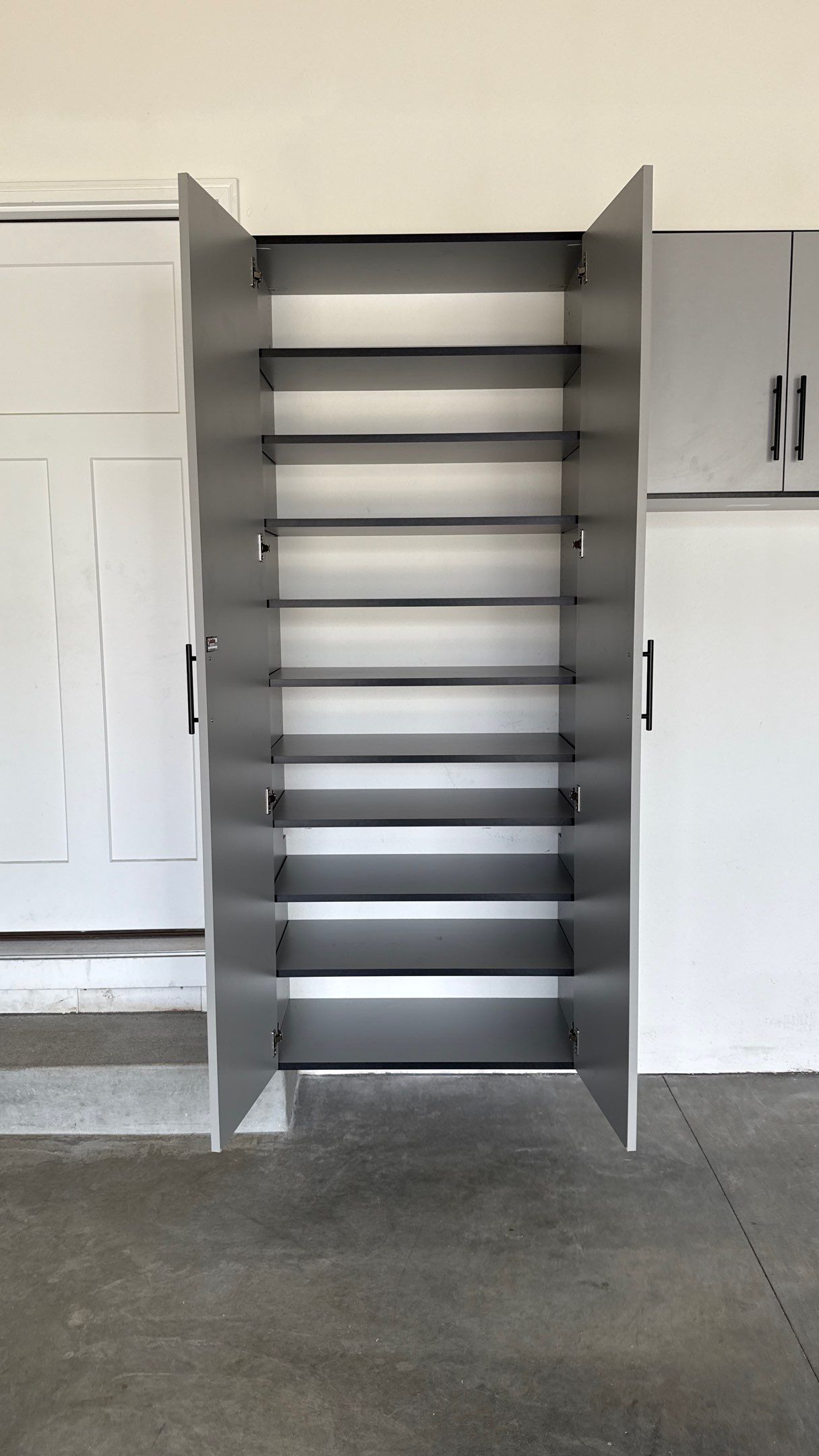 Jennifer's Beautiful Cabinet Design Just As She Wanted  by Banner Garage