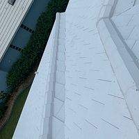 Boral Saxony 900 Ultra White  by Total Roofing System The Metal Roof Experts