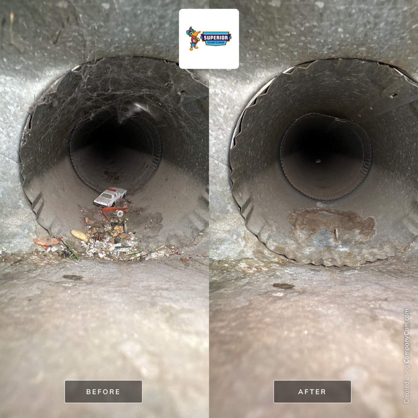 Air Duct Cleaning With a Vacuum Truck in Hermitage, PA by Superior Air Duct Cleaning