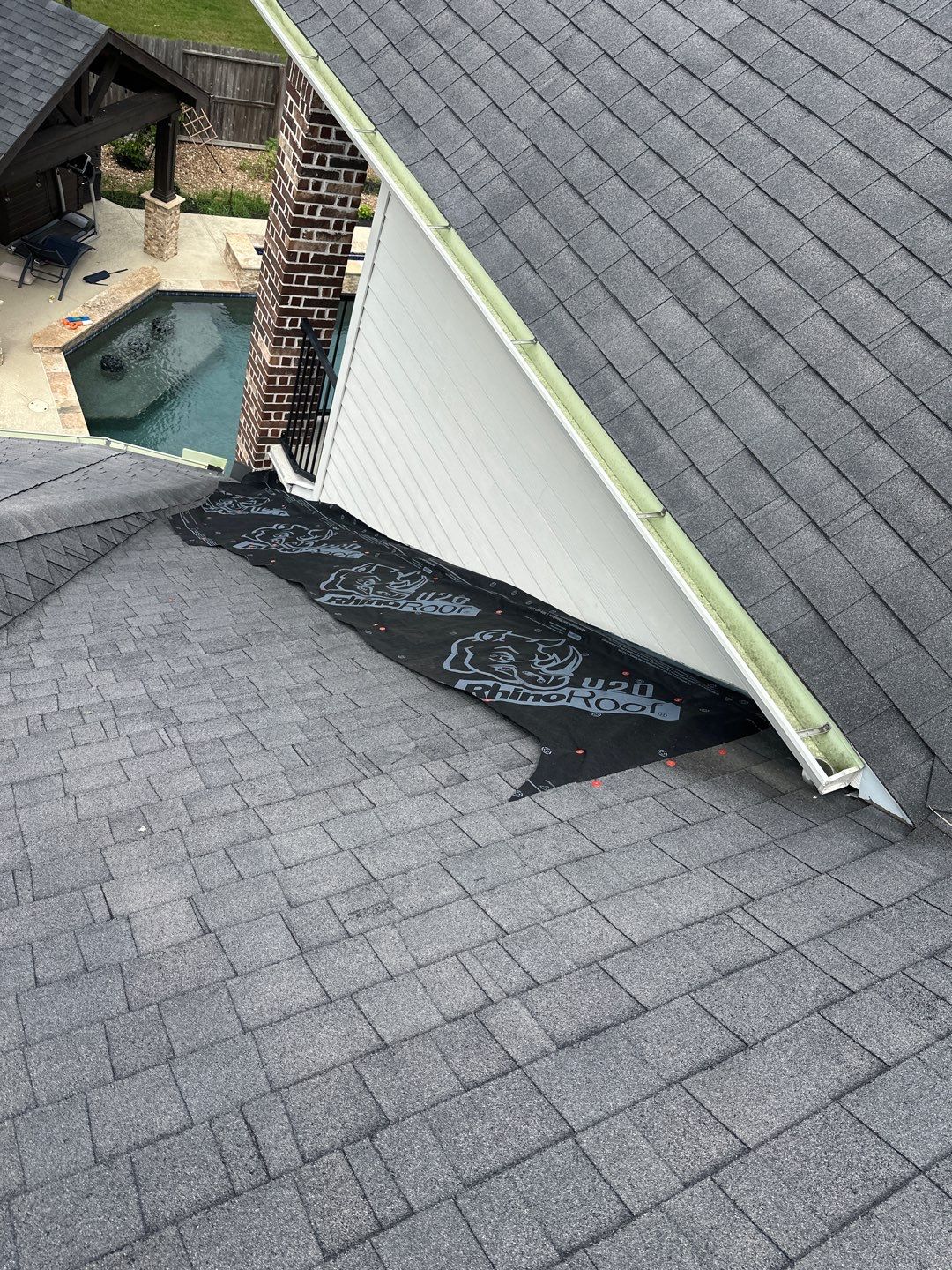 Residential Roofing Repair using Owen's Corning Duration (Lifetime) Shingles by Roof Repair Company