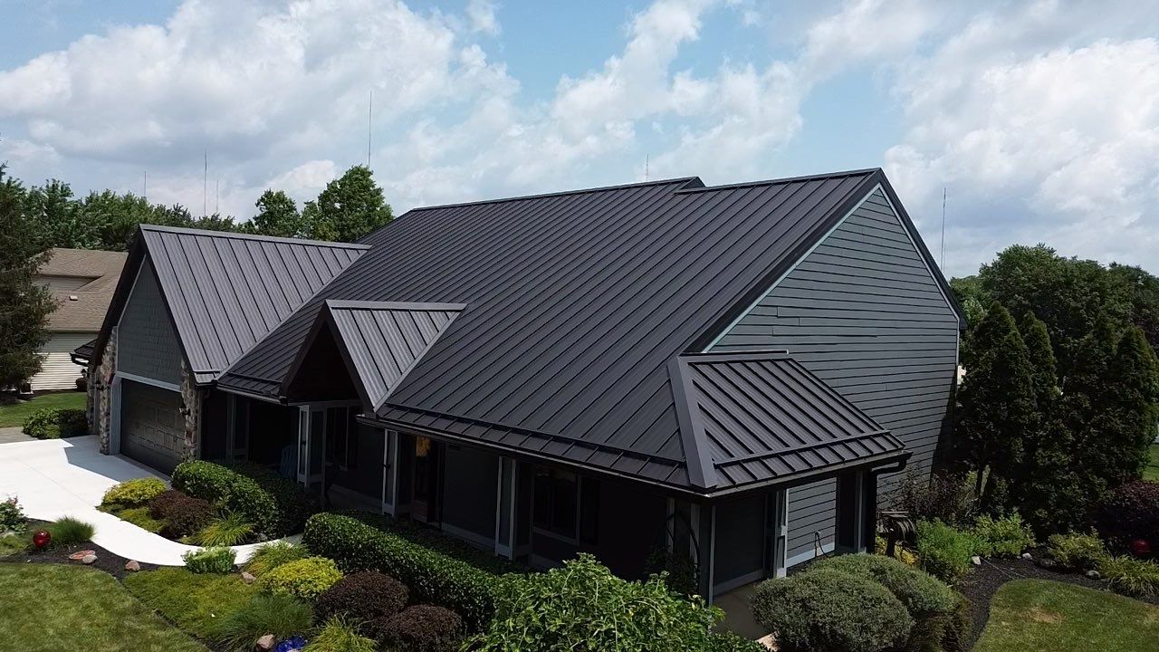Standing Seam Project in Fort Wayne, IN by 4Ever Metal Roofing