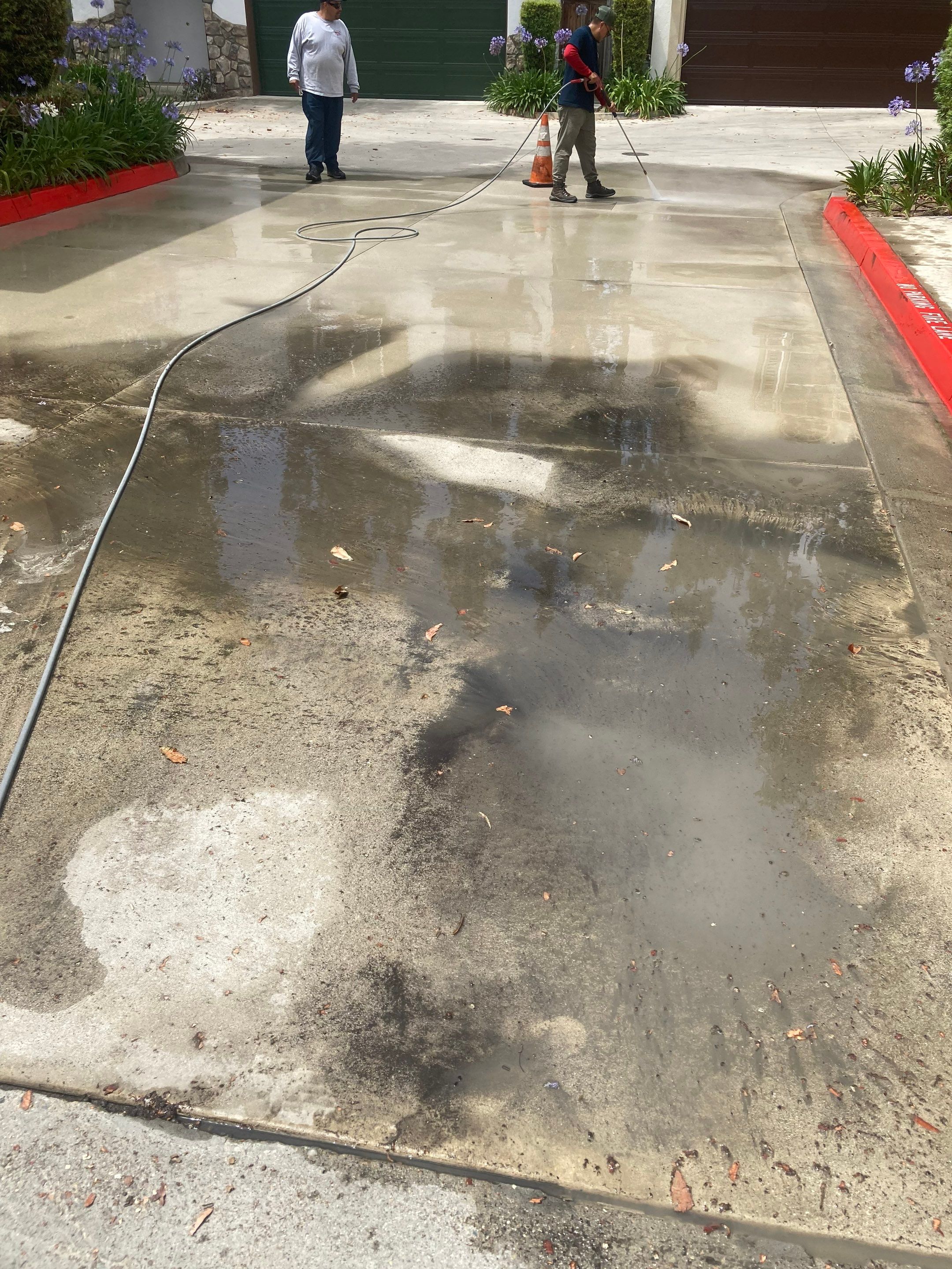 Irvine Pressure Washing - HOA Driveways by Property Cleaning Experts