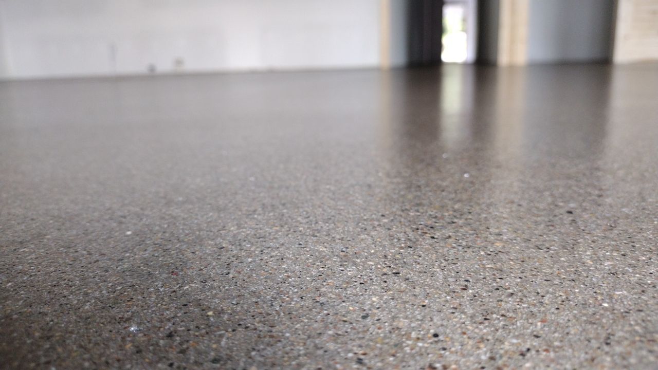 Stunning Residential Grind and Clear by Revival Concrete Coatings