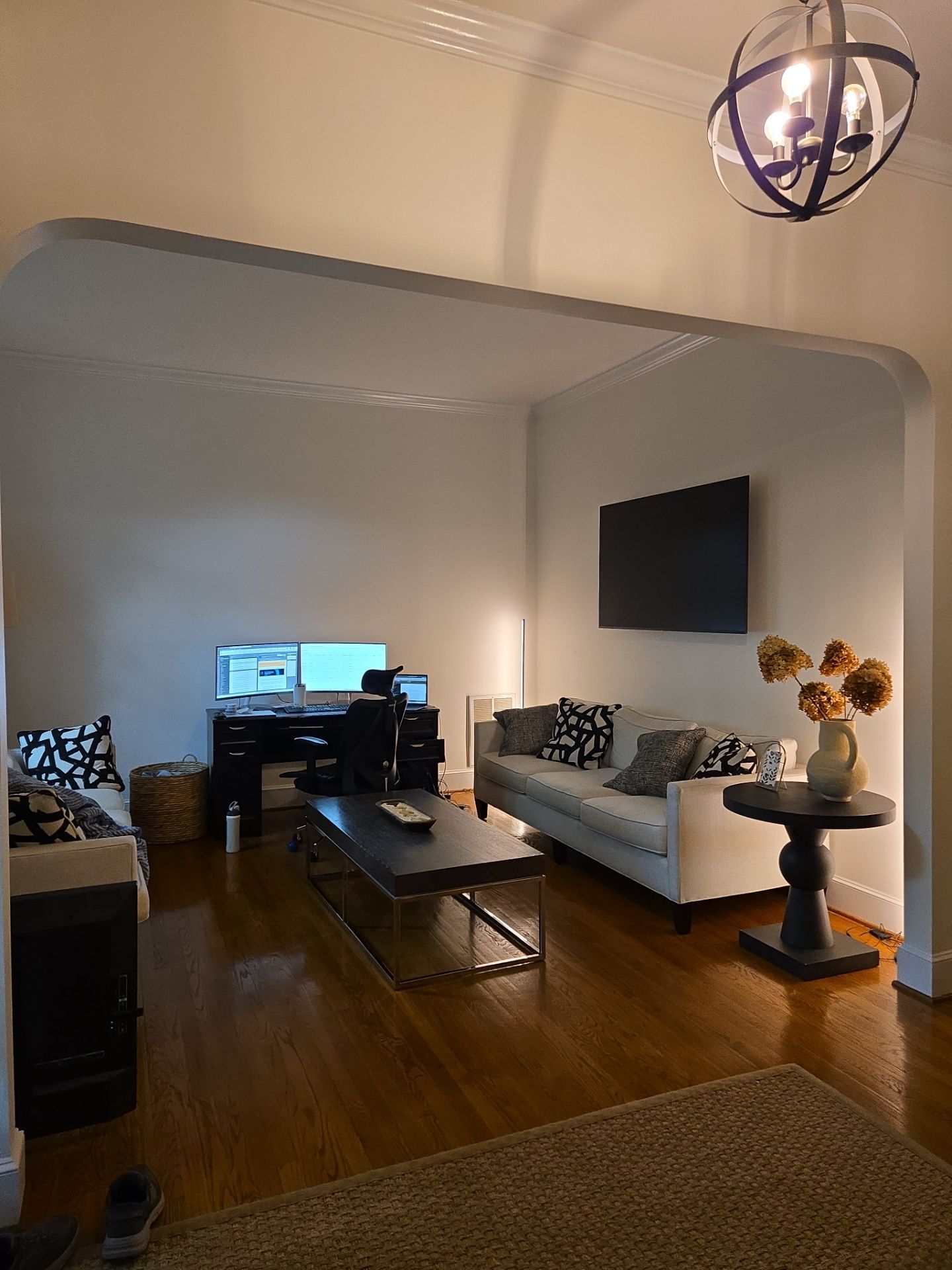 Custom Office Door: A Seamless Fit! by A Step Above Handy LLC 