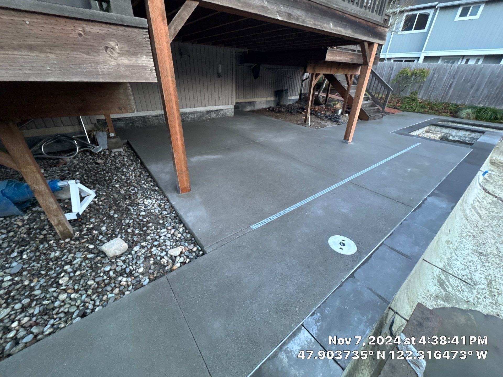 Concrete Patio Renovation | Mukilteo  by Jireh Asphalt & Concrete Inc 
