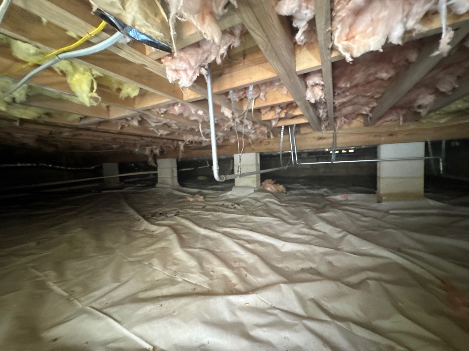 Project in Williamsburg by Patriot Crawl Space Repairs