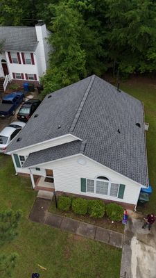 Roof Replacement - GAF Timberline HDZ Pewter Gray 