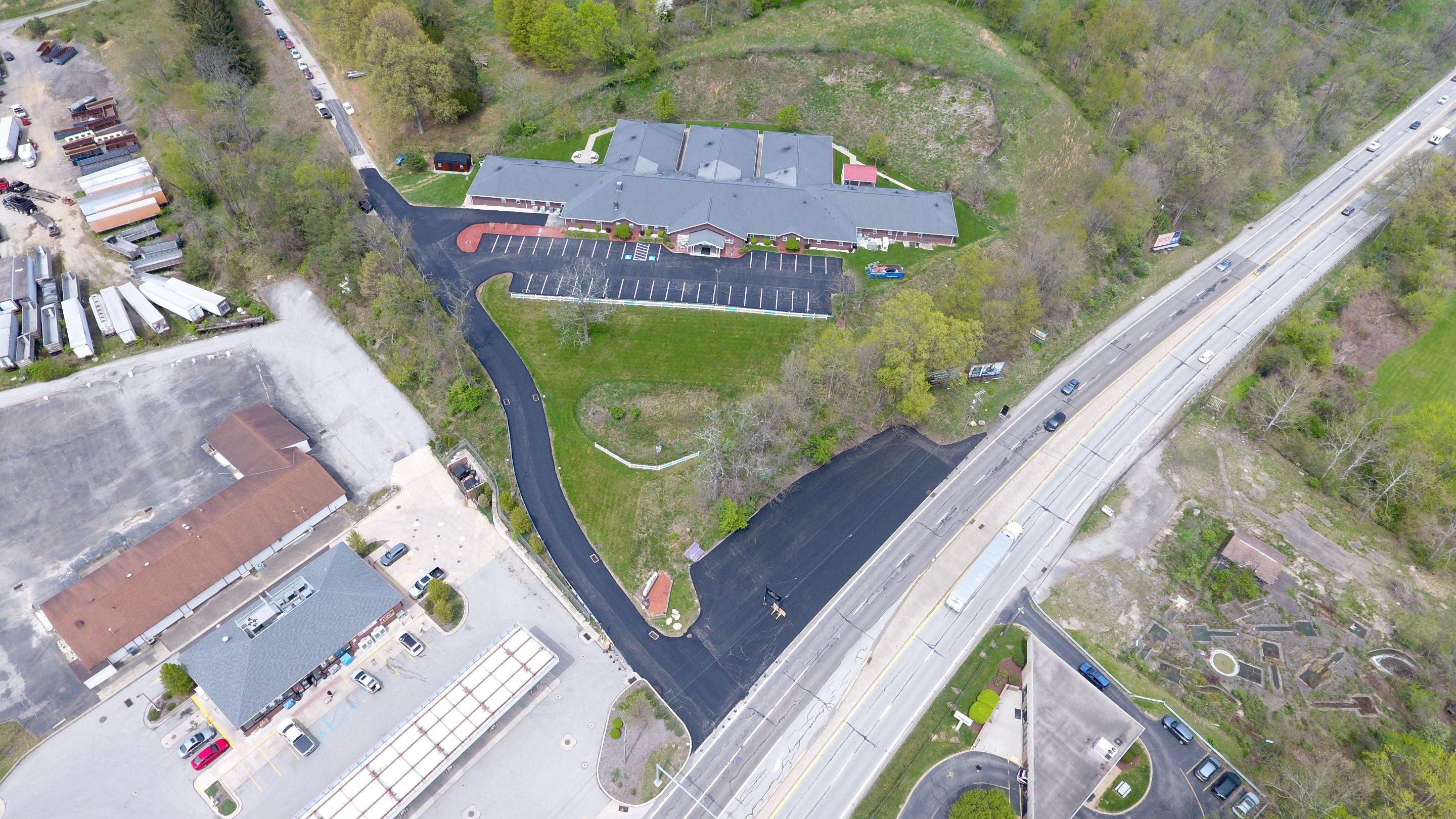 Mountain View Memory Care Greensburg Commercial Business by Brant's Asphalt