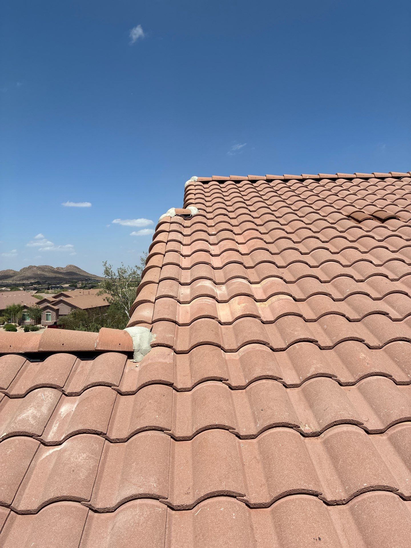 Tile Reset using Concrete Tiles in Gold Canyon by Weather-Tite Roofing