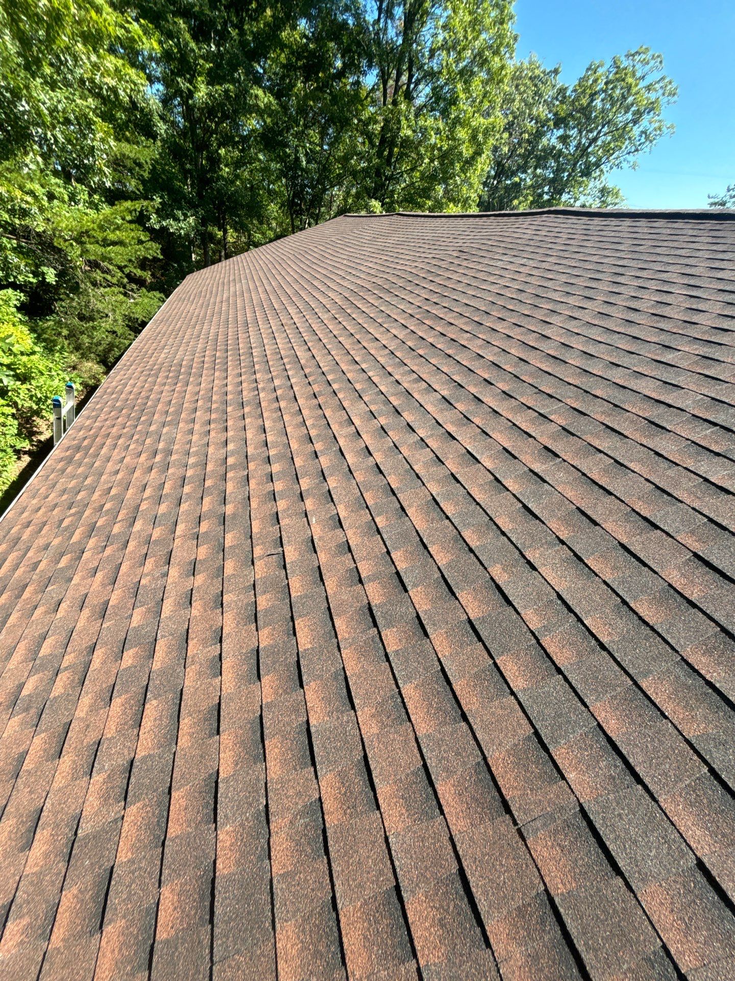 Residential Roofing Installation using GAF TImberline HDZ Hickory by Rainstoppers Roofing