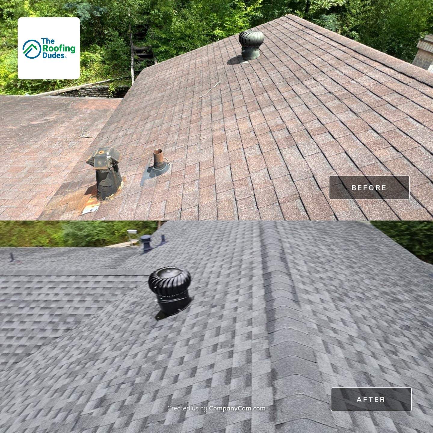 Shingle Replacement in Pelham (Charcoal) by The Roofing Dudes