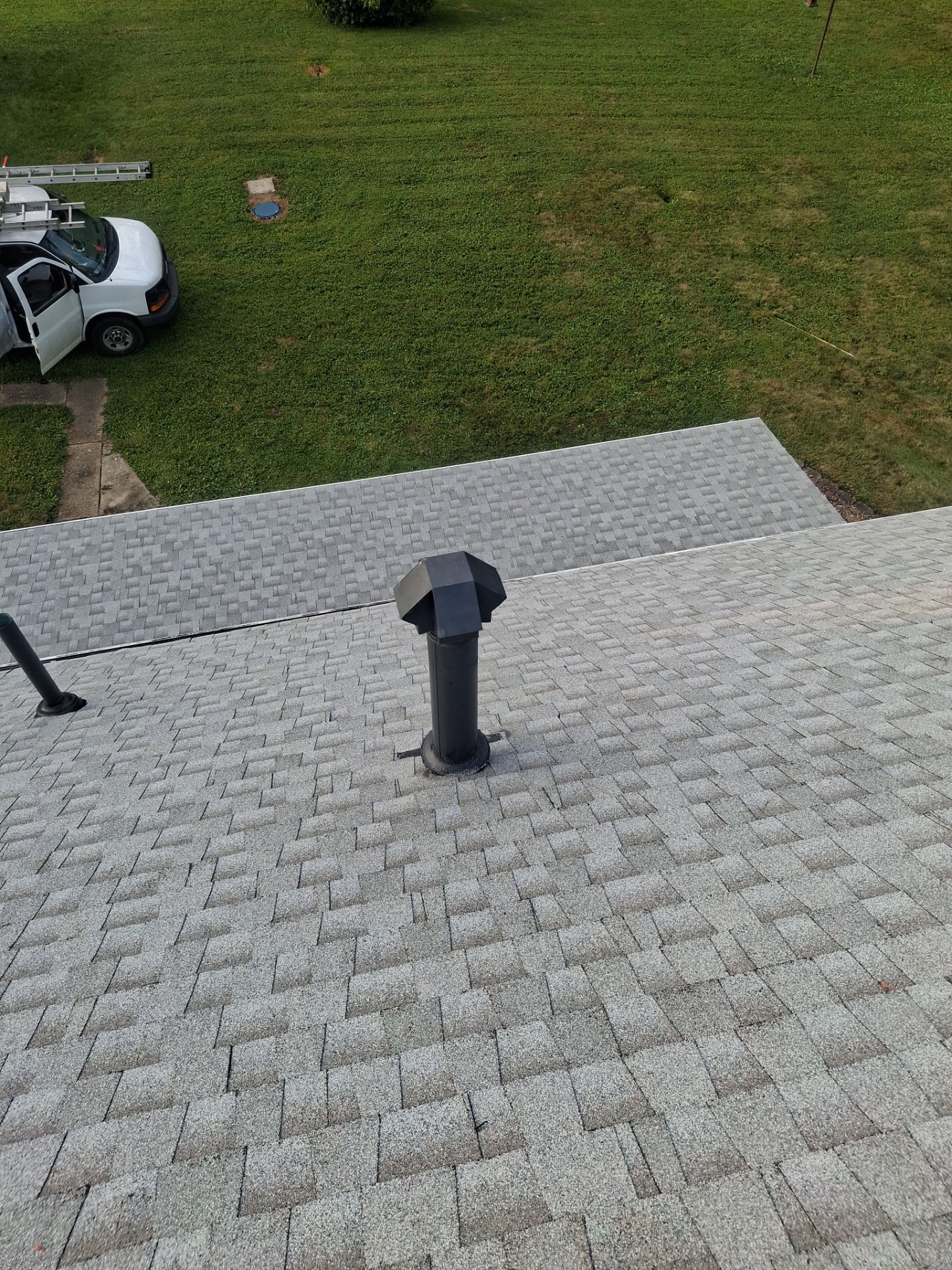 Residential Roofing Installation using GAF Timberline HDZ Fox Hollow Grey by Rainstoppers Roofing