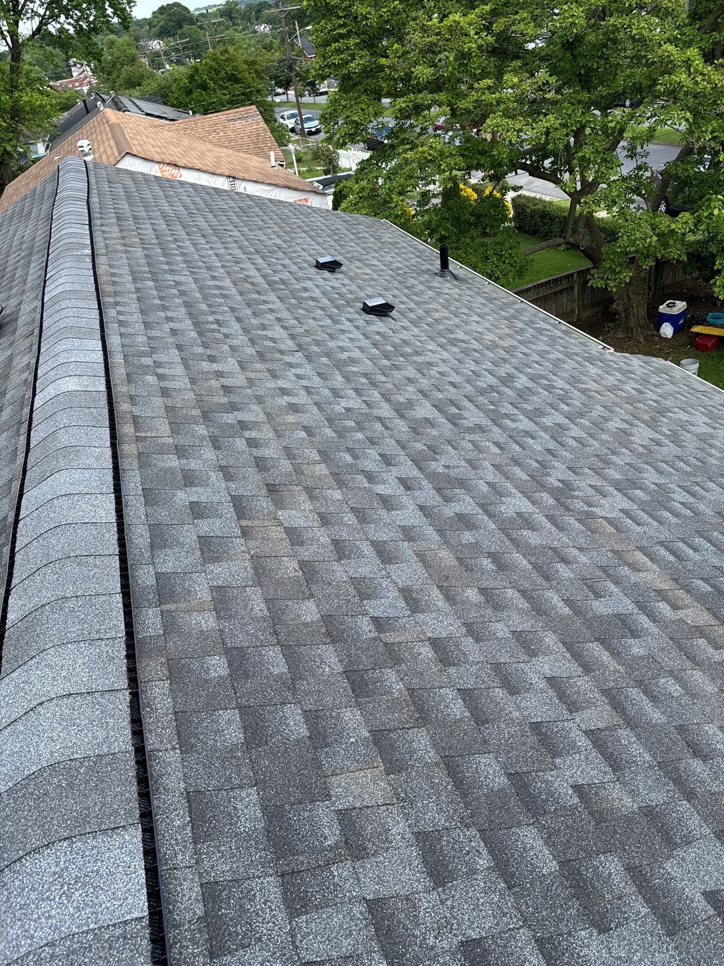 Residential Roofing Installation using GAF HDZ SHINGLES by La Bendicion Contruction Llc