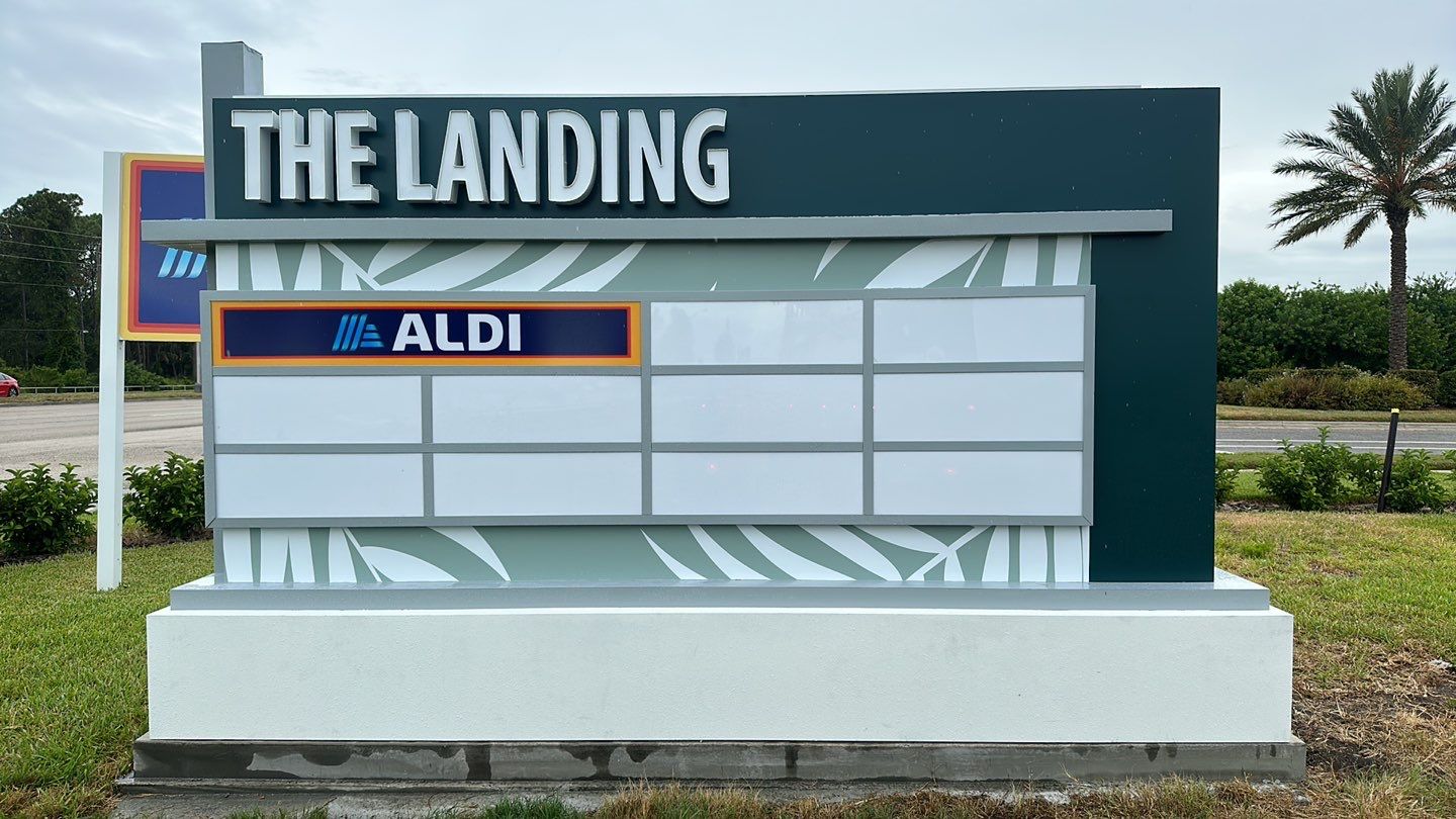 Monument Signs for The Landing by SignCrafters