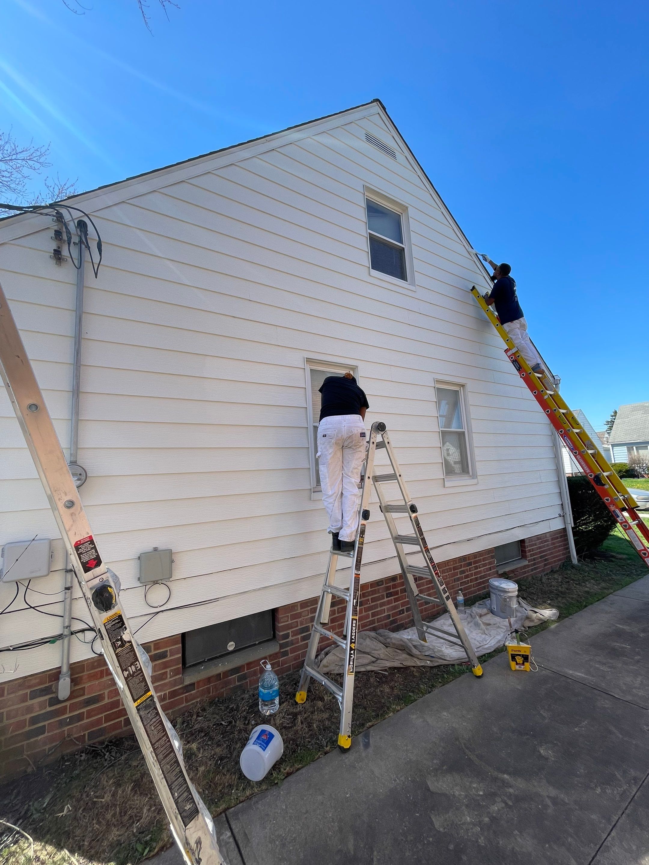 Exterior Painting using Sherwin Williams SuperPaint by Callaway Contracting LLC