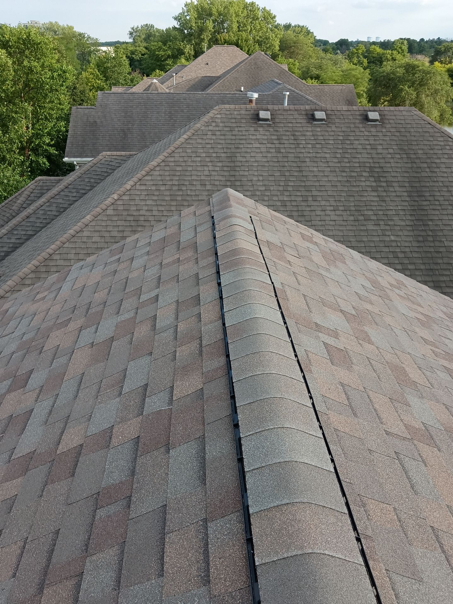 Architectural Asphalt Shingle Roof Replacement in Lisle by Pro Home Services Inc