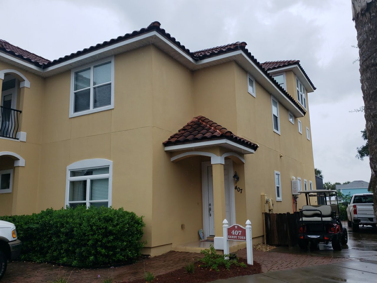 Three-Story Home Gutter Installation using K-Style Seamless Gutters by Gutter Professors