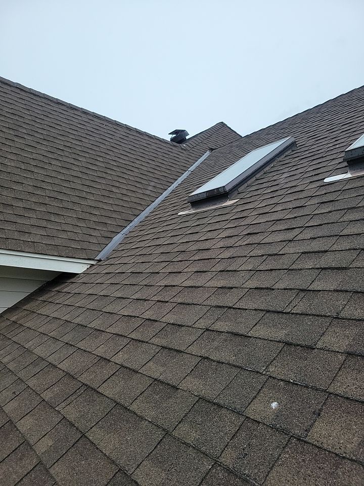 Insurance Claim Storm Damage Restoration with Skylight Replacement in Leland, NC by RGR Construction and Roofing, LLC