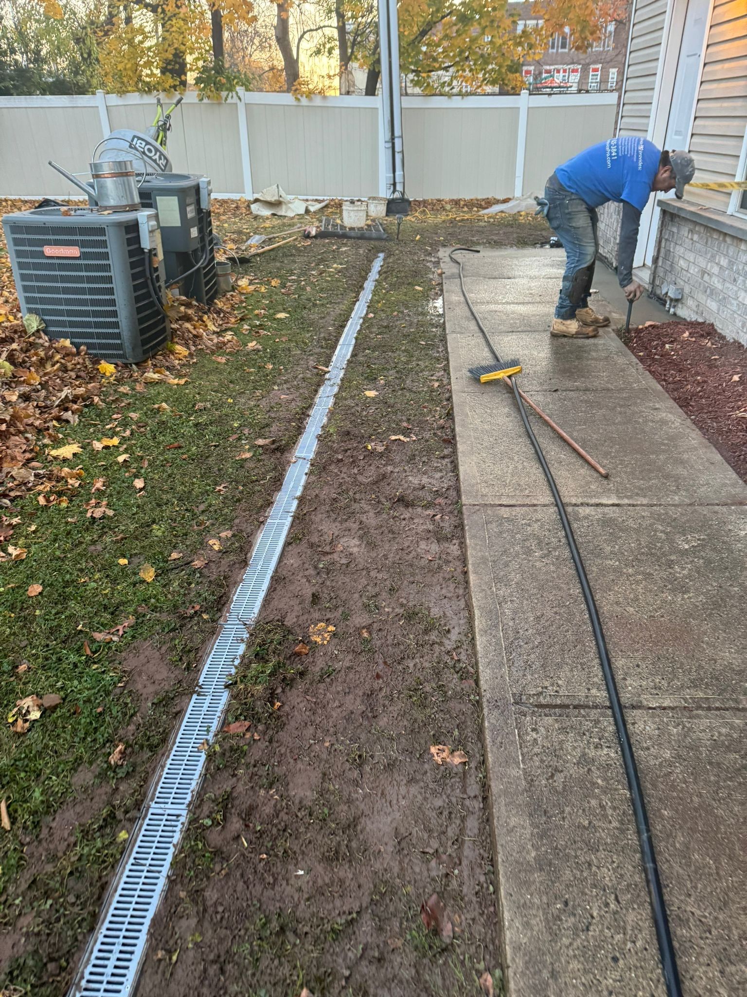 Exterior Spee-D Drain and Waterproofing by Pure Service Pro, LLC 