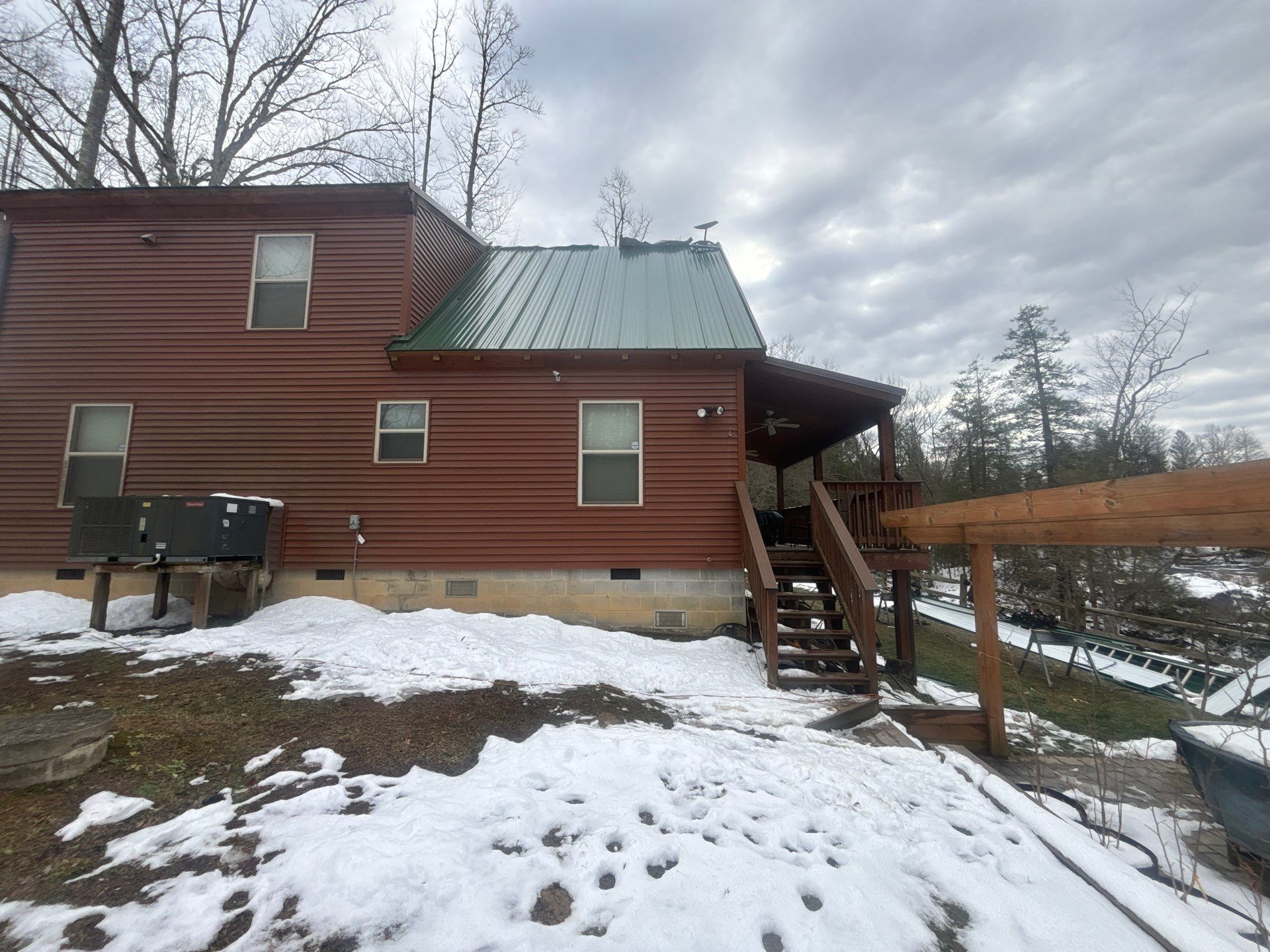 Residential Roofing Installation using Standing Seam Metal - 4766 by Rainstoppers Roofing