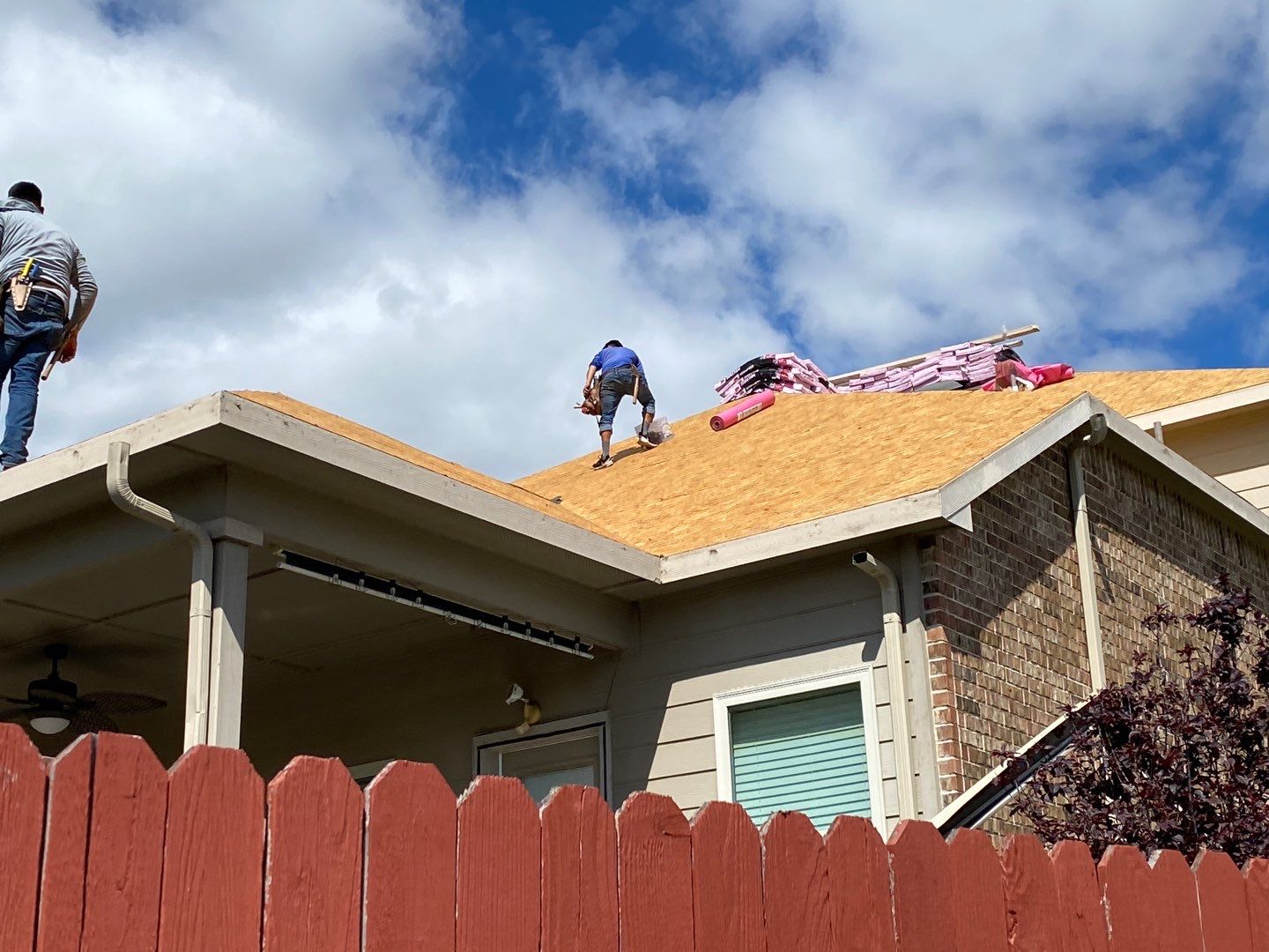Teak Roof Replacement & Gutter Installation | San Antonio, TX by Ayan Roofing
