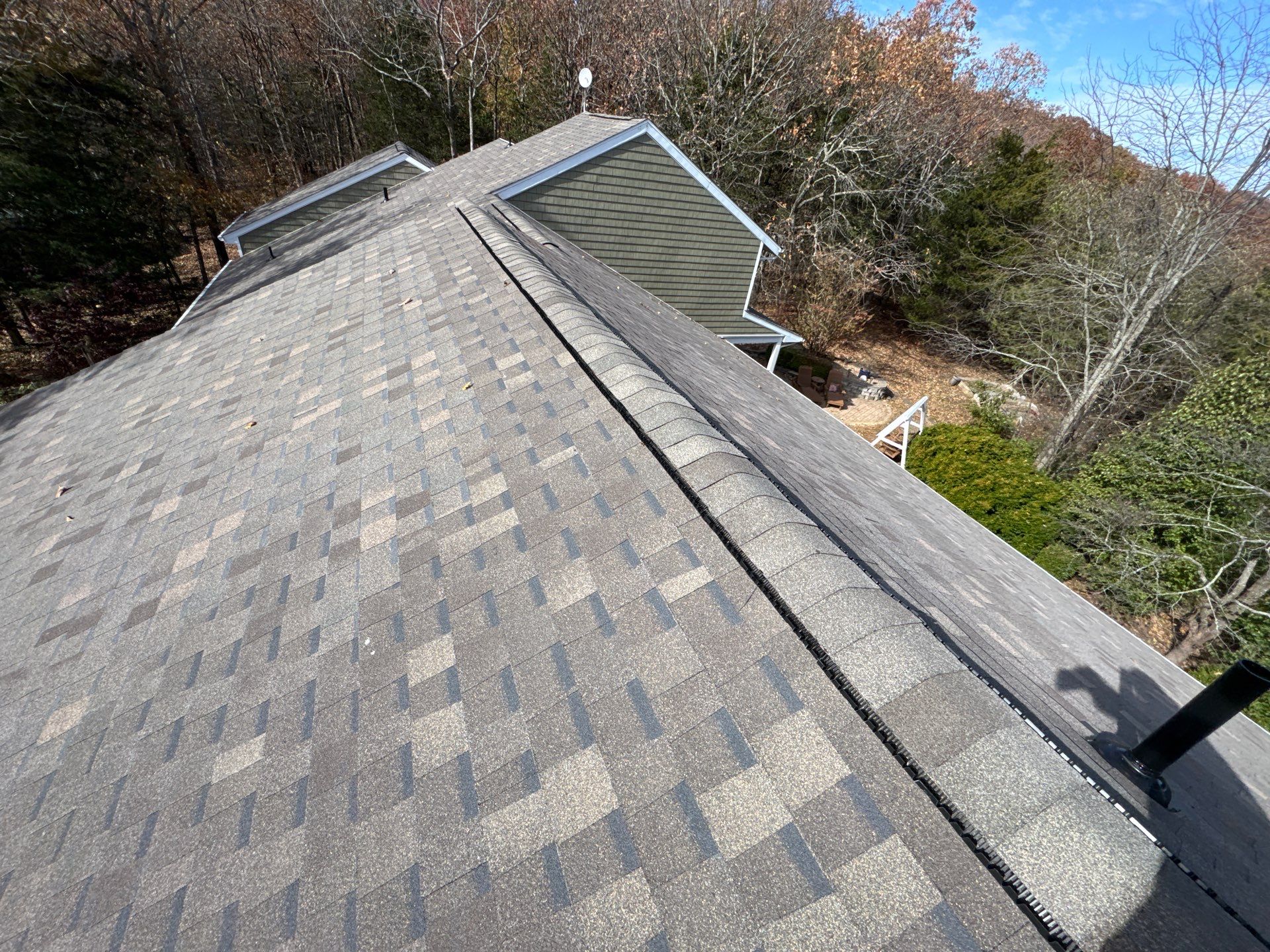 Residential Roof + Gutters & Downspouts & Gutter Guards Install  by Titan Commercial & Residential Roofing 