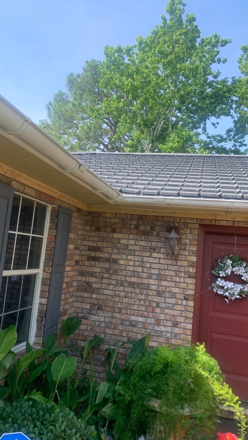 Soffit and Fascia Installation using Vented Vinyl Soffit by Gutter Professors