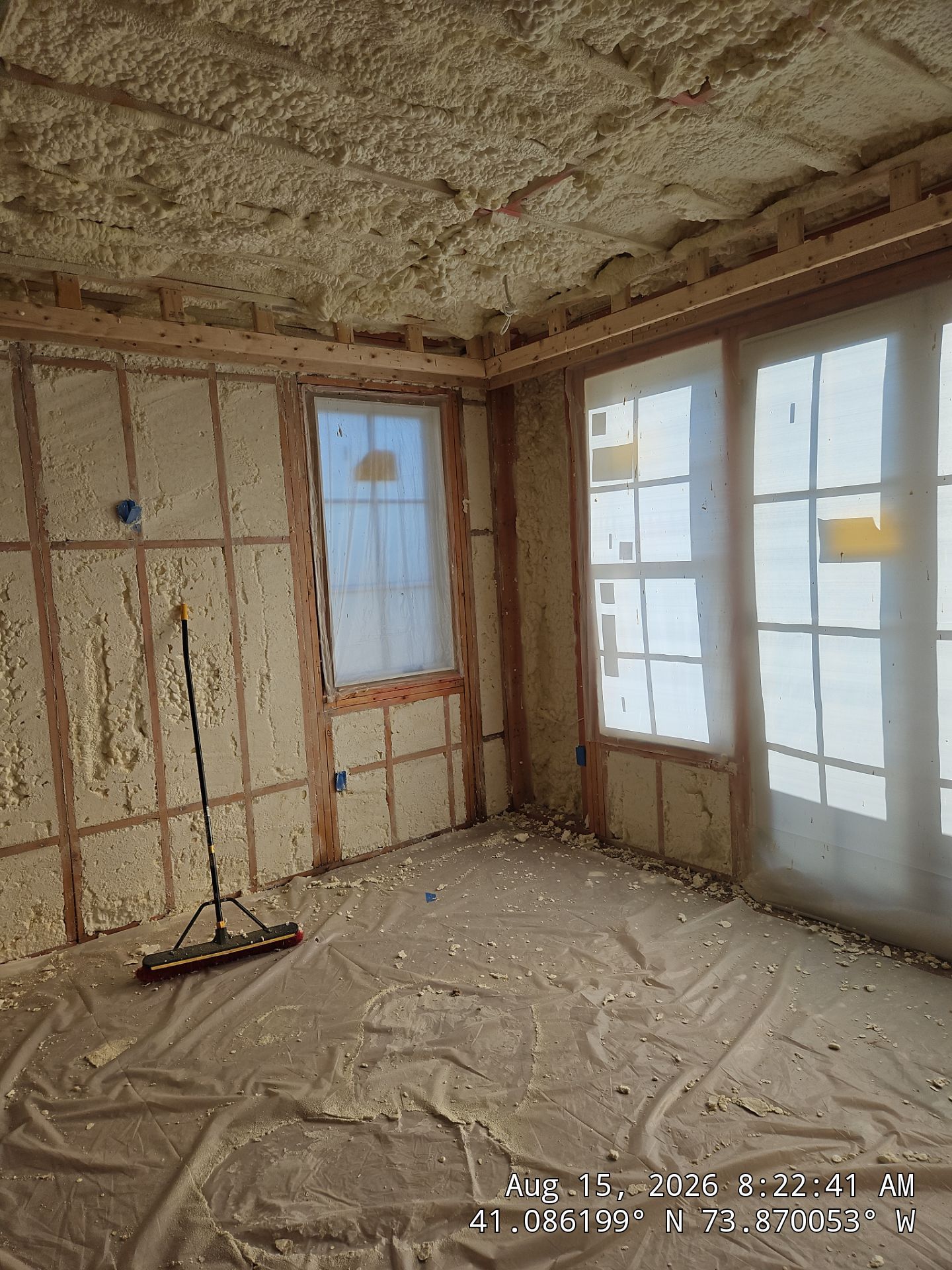 New Home Construction and Multi-Stage Insulation in Sleepy Hollow by NYS Foam & Energy